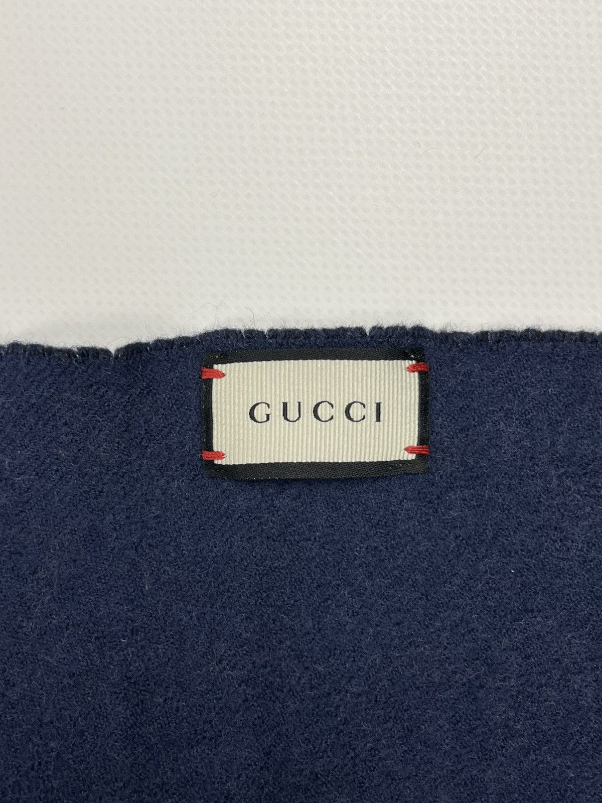 Gucci Gucci Monogram GG Wool Scarf Size ONE SIZE - 4 Thumbnail