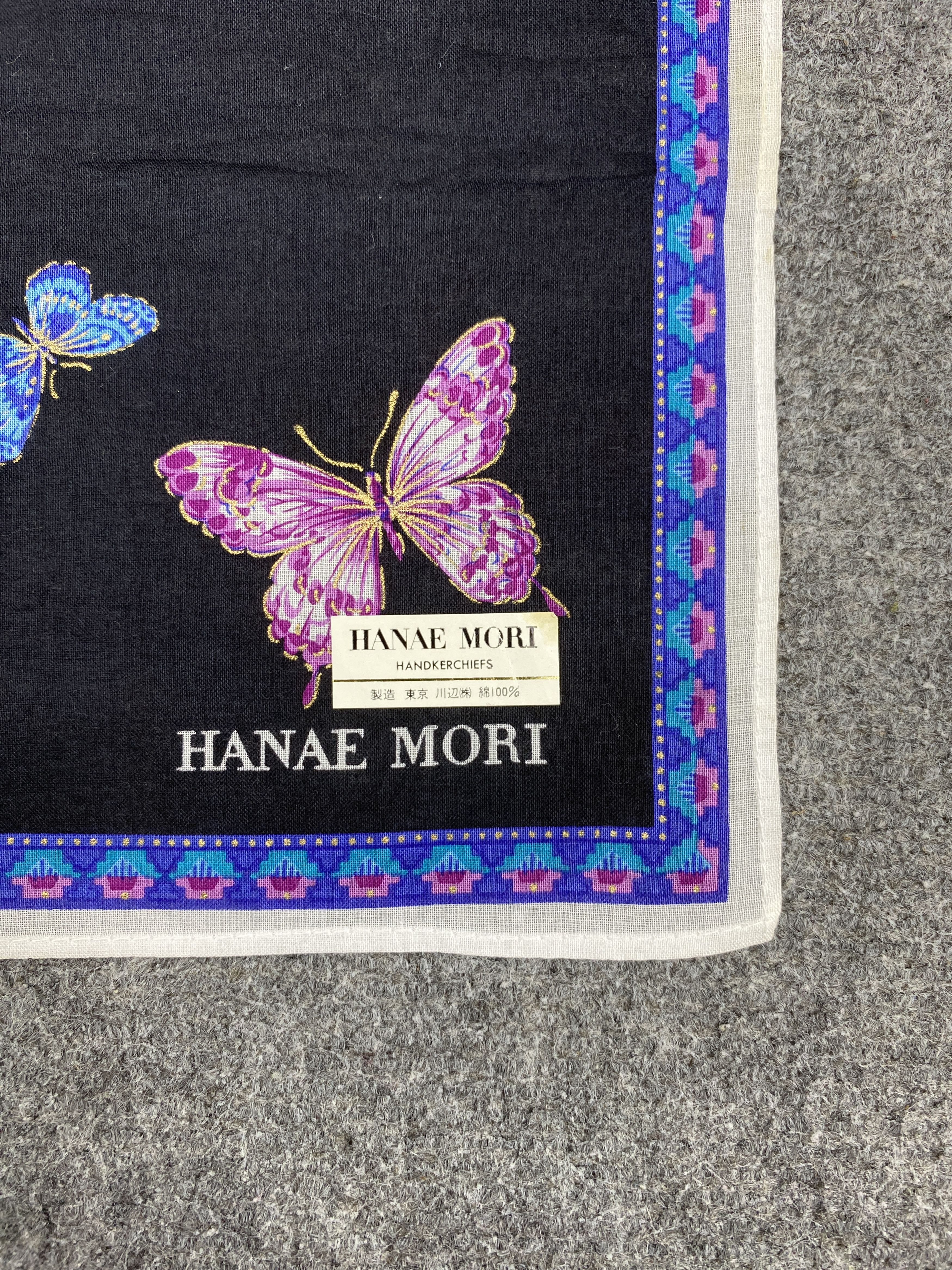 Hanae Mori Hanae Mori Handkerchief Neckerchief Bandana HKC0513 Size ONE SIZE - 5 Thumbnail