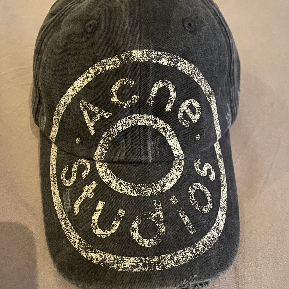 Acne Studios Acne Studios distressed cap Size ONE SIZE - 2 Thumbnail