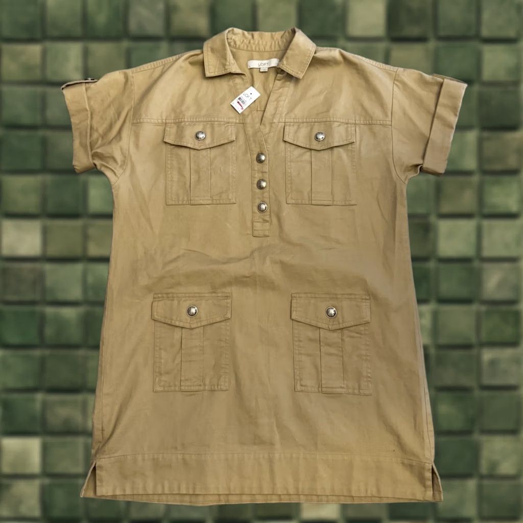 loft t shirt dress Ann Taylor : Cream/Navy Striped T-shirt measured from a size S LOFT Lou & Grey Cotton