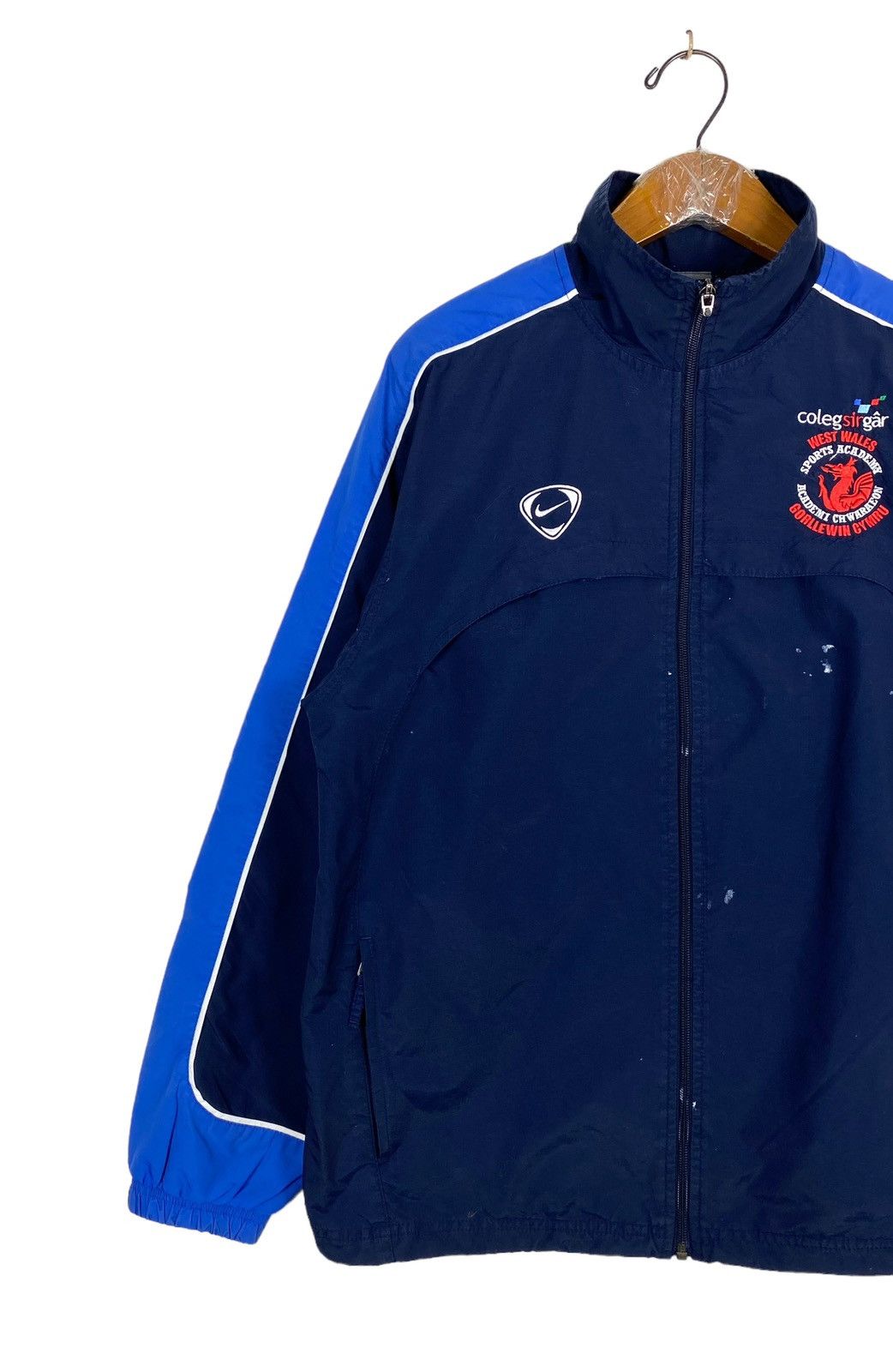 Nike Rare‼️ Nike Colegsirgar Sport Academy Zipper Jacket Size US M / EU 48-50 / 2 - 2 Thumbnail
