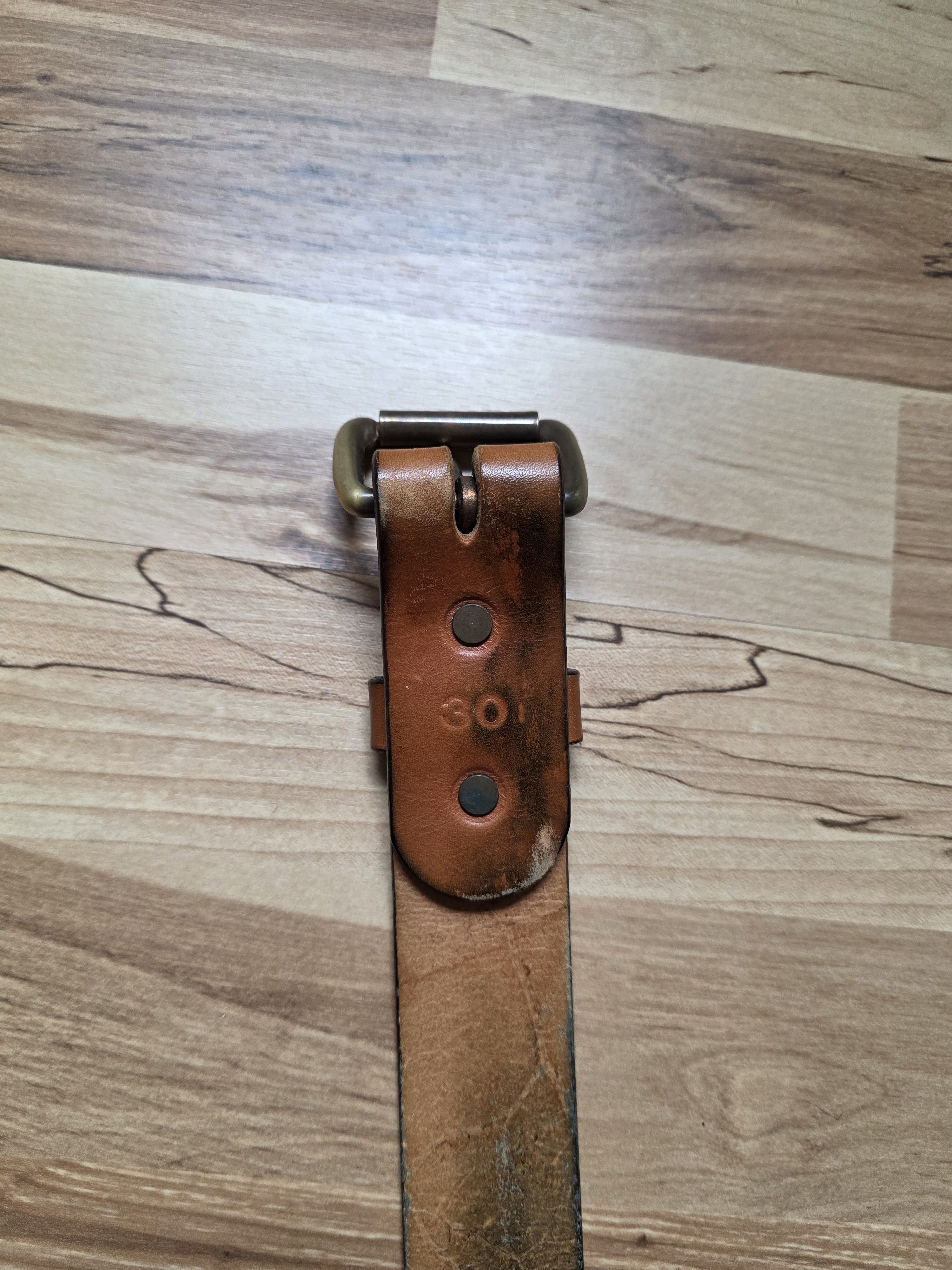 Tanner Goods Tanner Goods Saddle Tan Belt Size 30 Size 30 - 3 Thumbnail