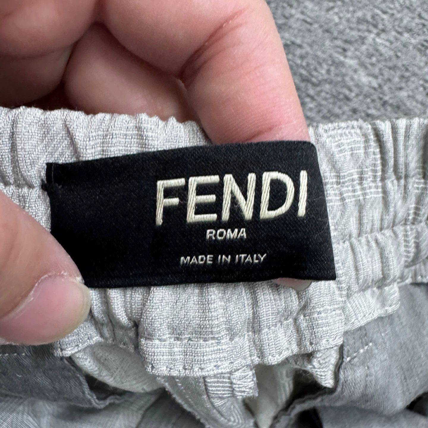 Fendi Fendi Double F All Over Print Wool Pants 50 95 New Dirty Size US 34 / EU 50 - 3 Thumbnail