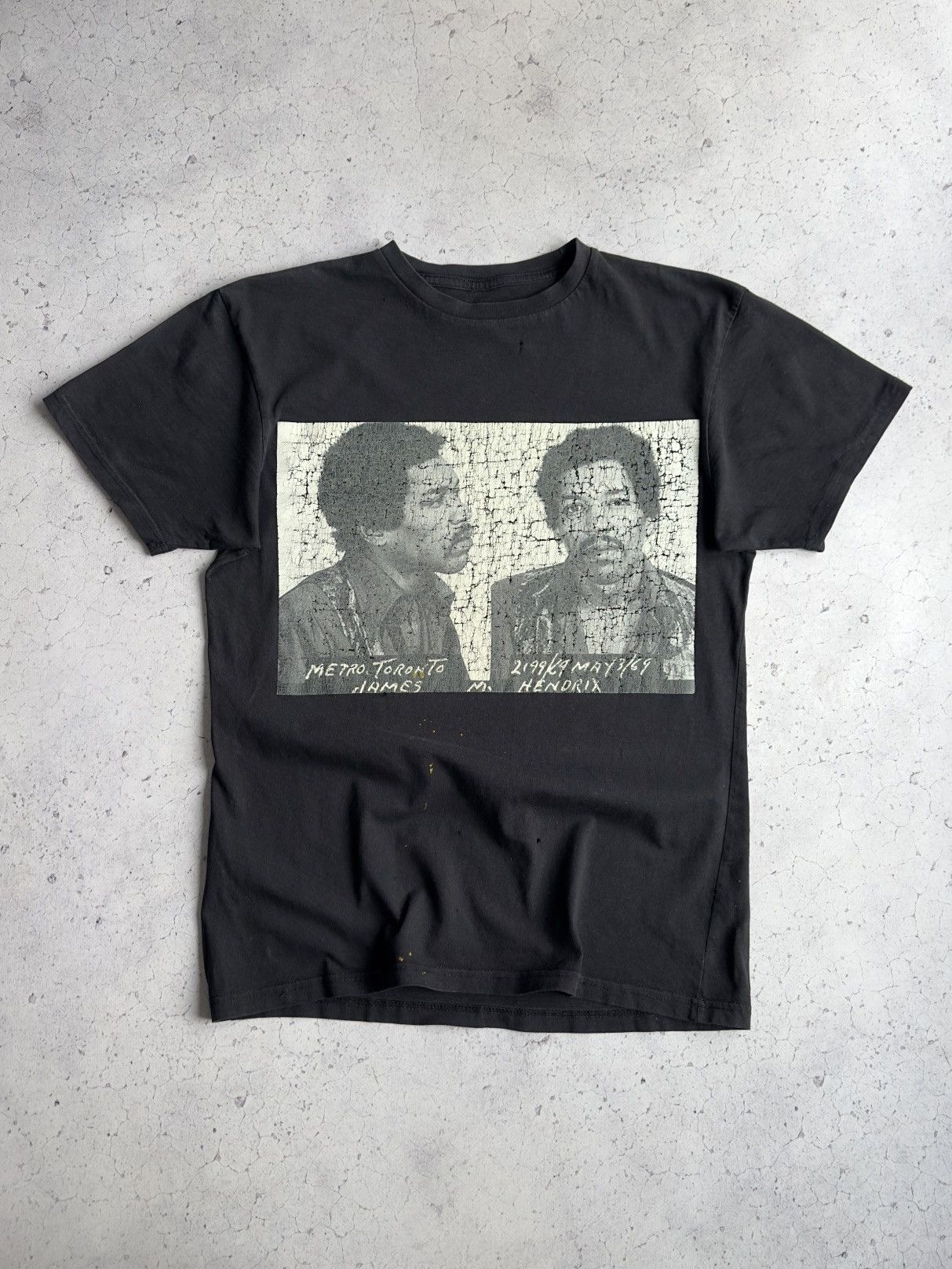 Ih Nom Uh Nit Ih Nom Uh Nit Paris Jimi Hendrix Mugshot Graphic Tee Size US M / EU 48-50 / 2 - 1 Thumbnail