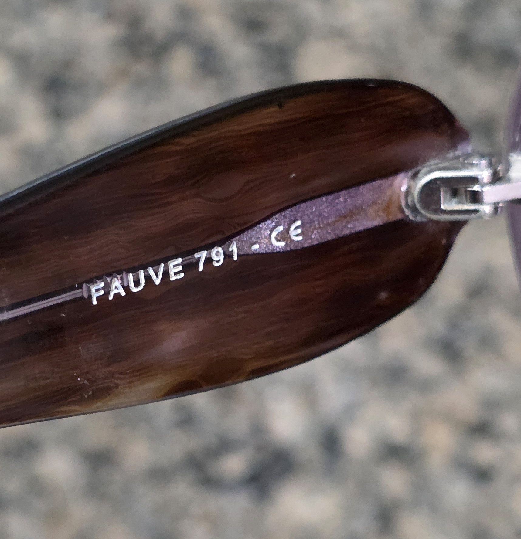 Other Jean Lafont Paris Sunglasses FAUVE 791 Striped Brown France Size ONE SIZE - 7 Thumbnail