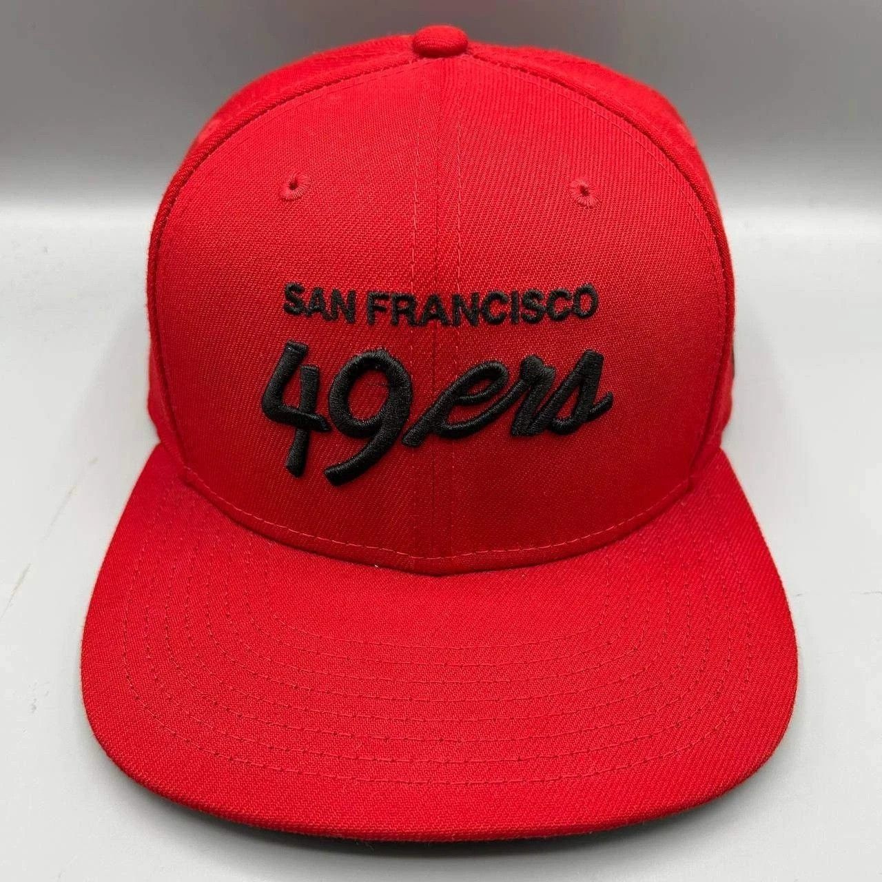 New Era San Francisco 49ers Hat Men Red NFL Snap Back Cap Size ONE SIZE - 1 Thumbnail