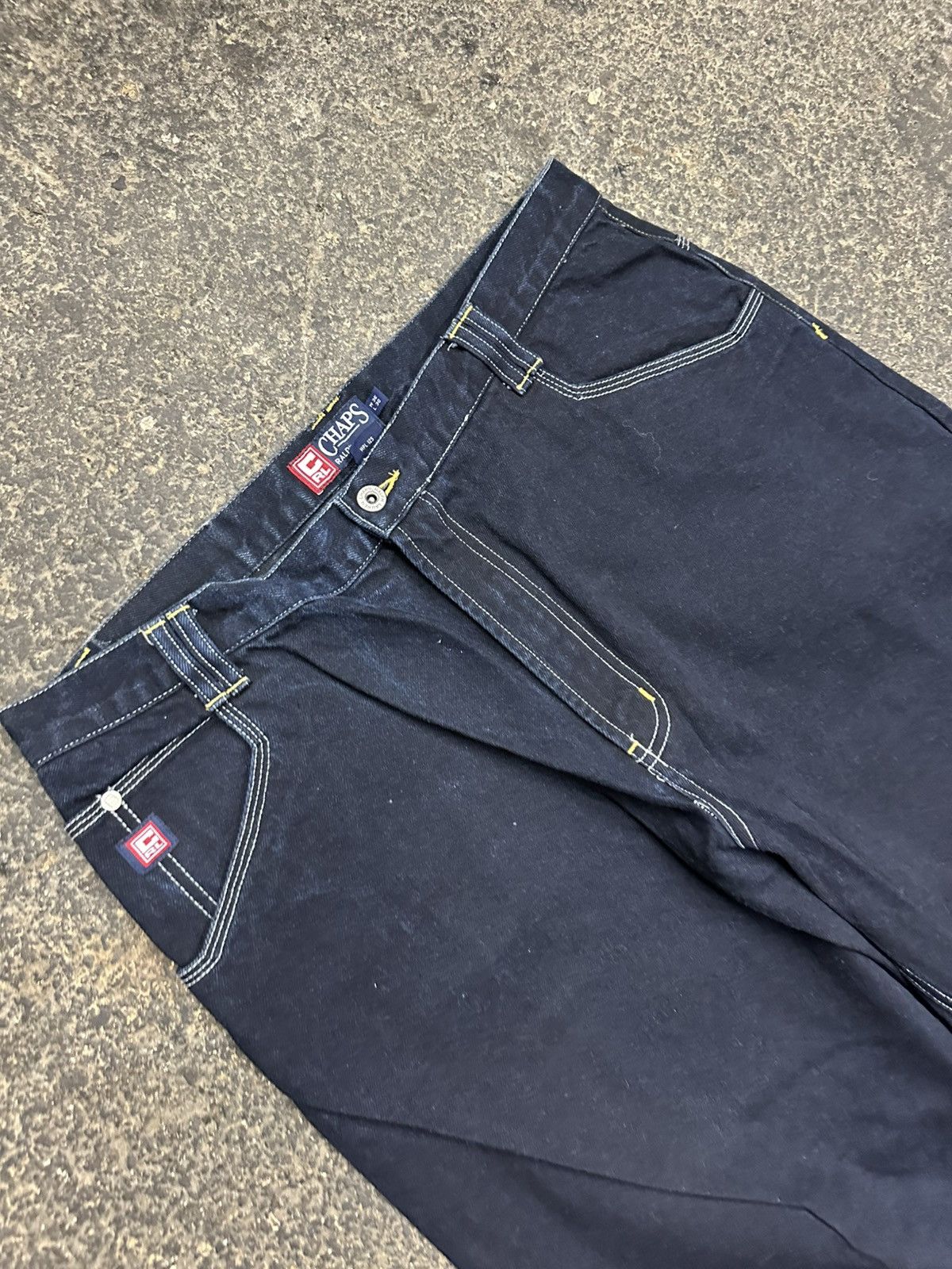 Chaps Ralph Lauren Y2k chaps ralph lauren baggy jeans Size US 36 / EU 52 - 4 Thumbnail
