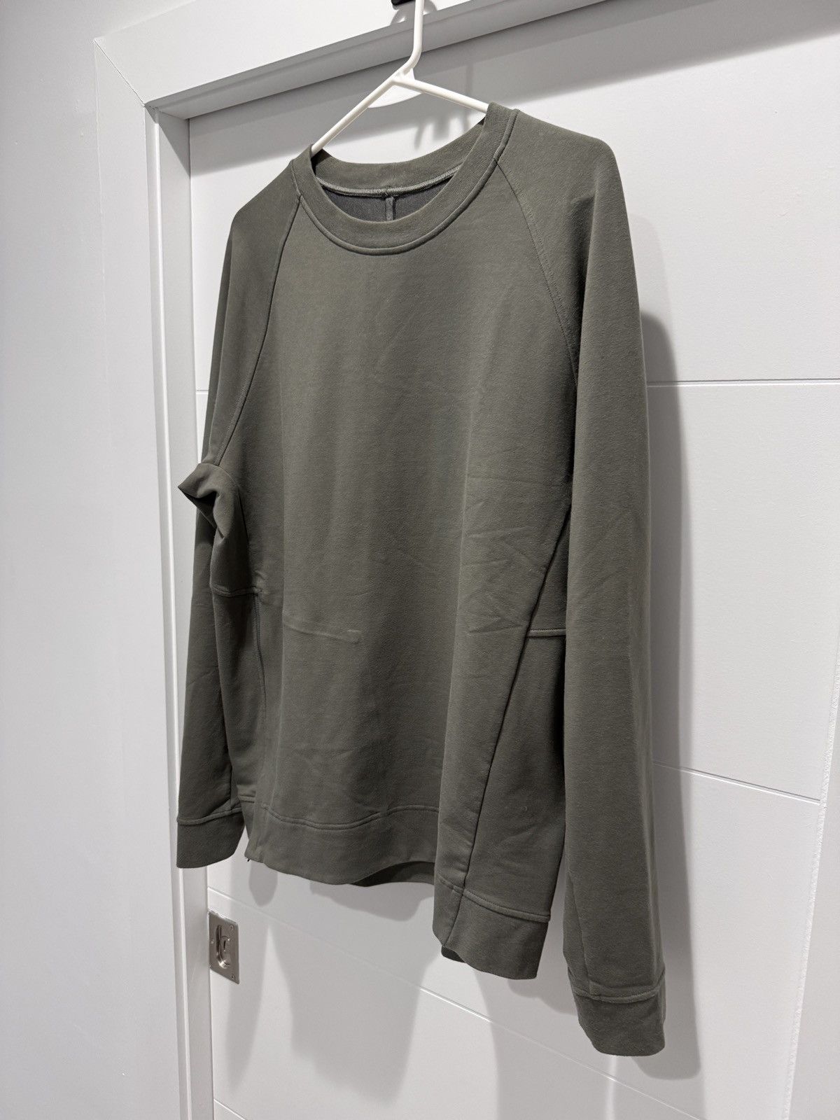Lululemon Lululemon City Sweat Rover Green Crewneck Sweatshirt Size L Size US L / EU 52-54 / 3 - 3 Thumbnail