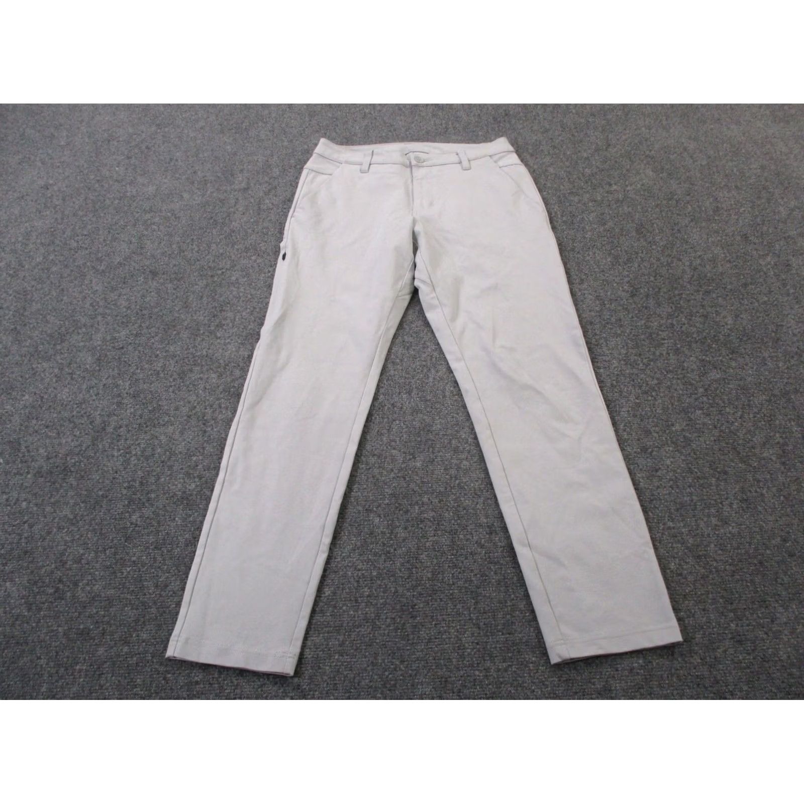 Vintage BYLT Pants Mens 31 Gray Chino Everyday Pant 2.0 Slim Straight Stretch Size US 31 - 2 Thumbnail