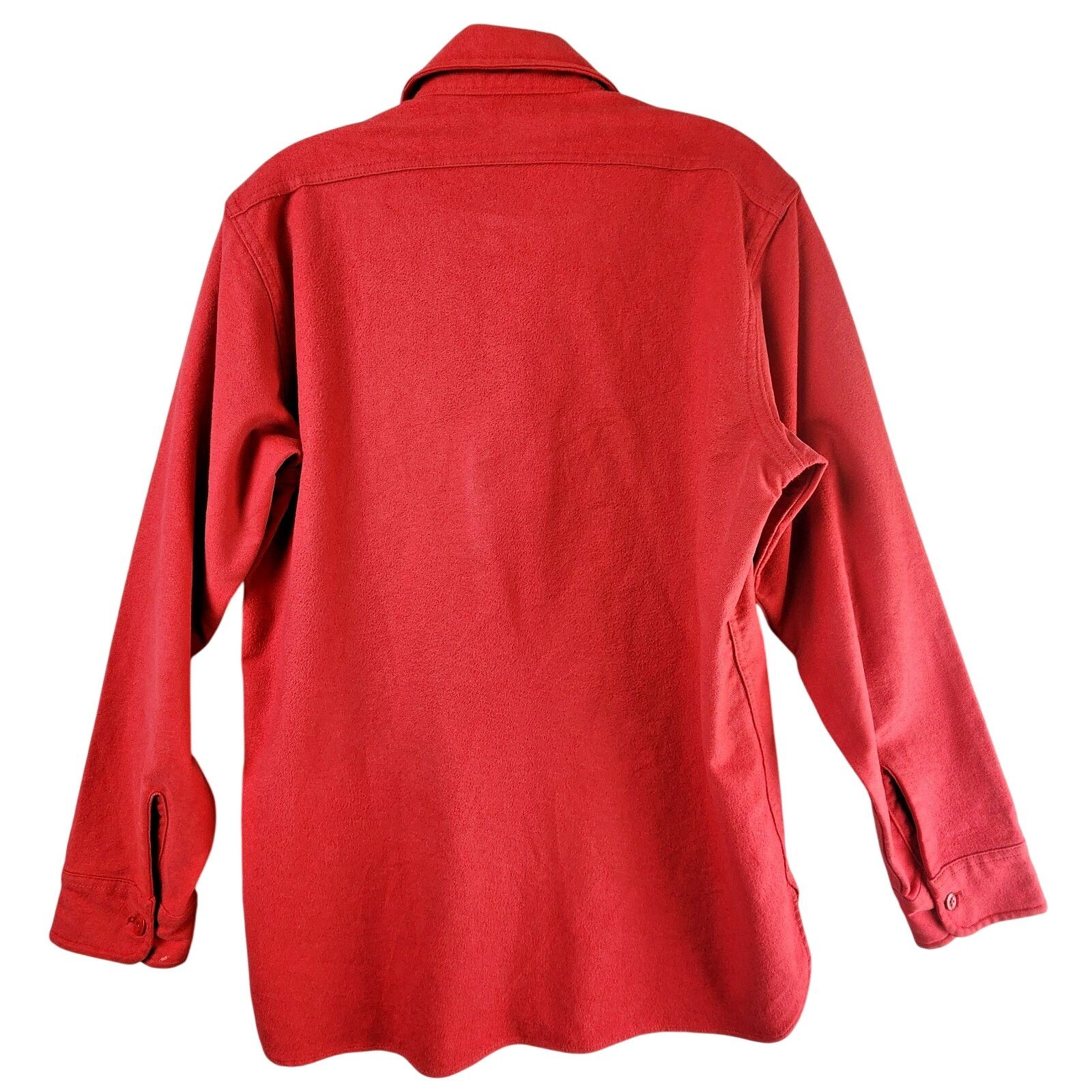 Woolrich Woolen Mills Woolrich Flannel Shirt Men Med Long Sleeve Red Heavyweight Size US M / EU 48-50 / 2 - 3 Thumbnail