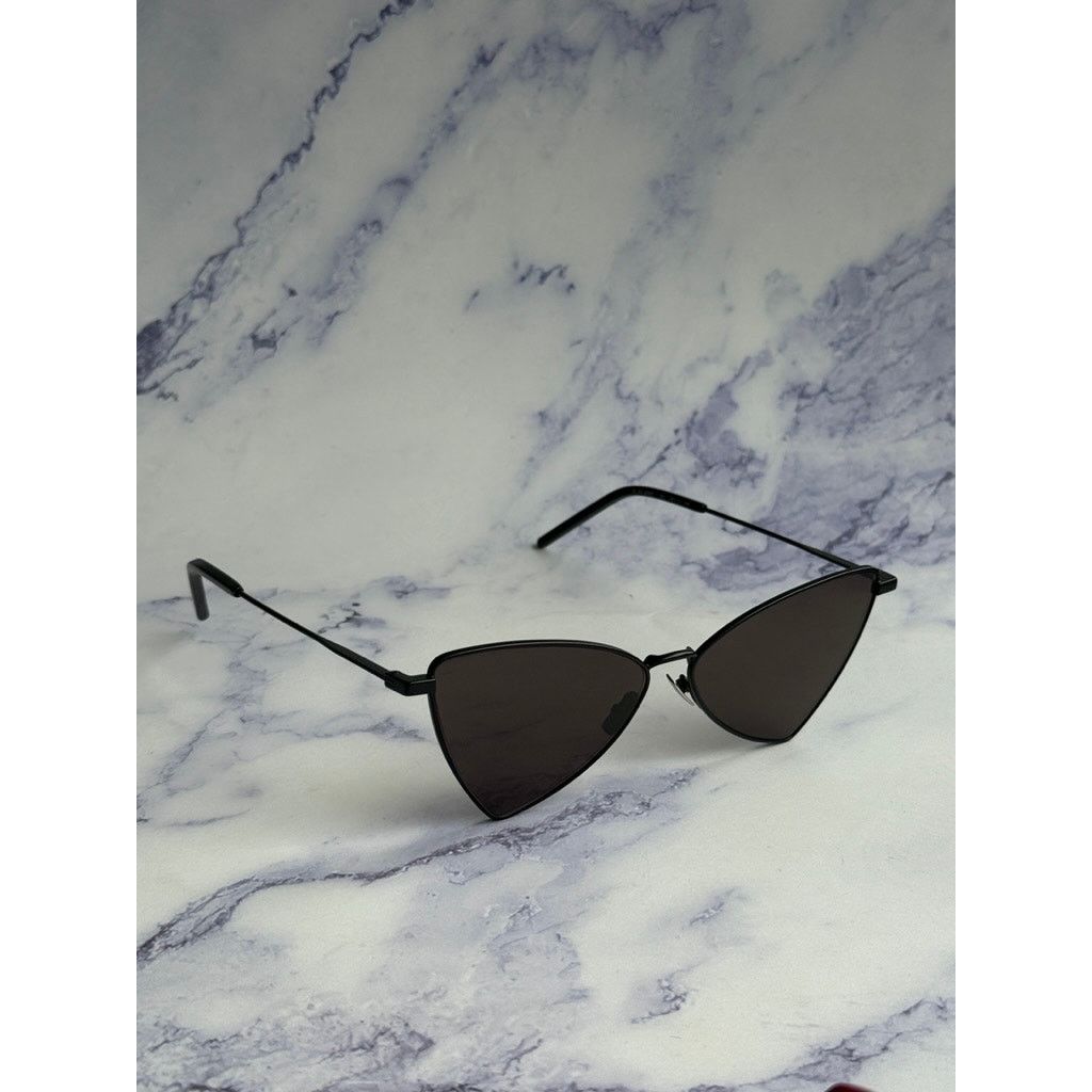 Saint Laurent Paris NEW Saint Laurent SL303 Jerry Sunglasses in Black Size ONE SIZE - 5 Thumbnail