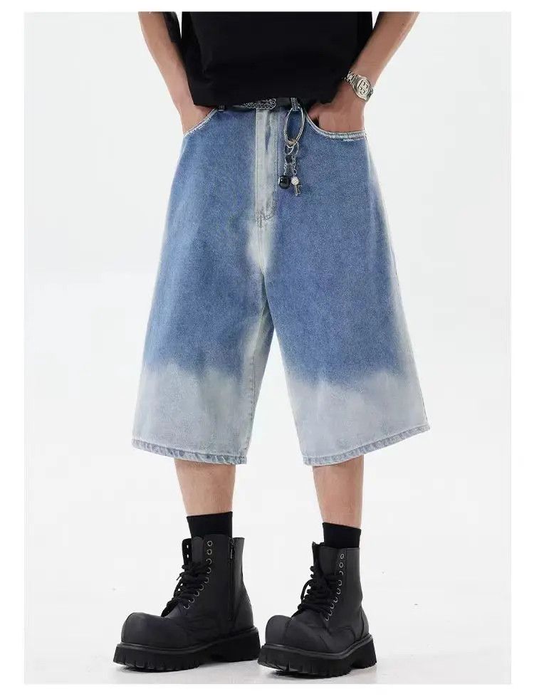 Designer × Japanese Brand Vintage Casual Loose Harajuku Shorts Size US 32 / EU 48 - 2 Thumbnail