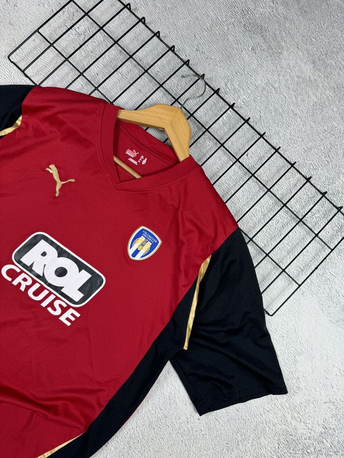 Puma × Vintage Vintage Colchester United 2010/11 Puma Jersey Blokcore XL Size US XL / EU 56 / 4 - 2 Thumbnail