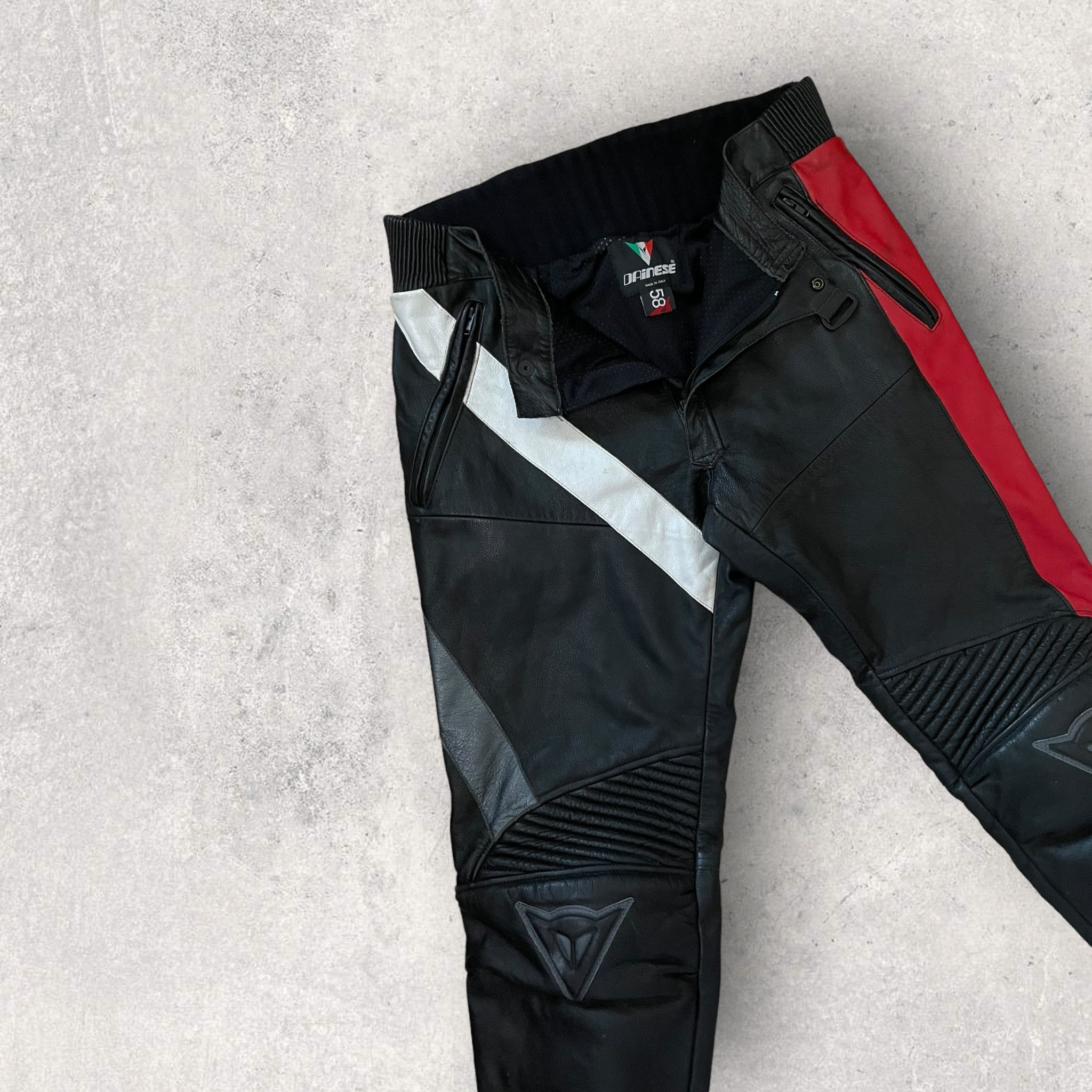 Dainese Dainese Racing Leather Motorcycle Pants Trousers Y’s Size US 42 / EU 58 - 2 Thumbnail