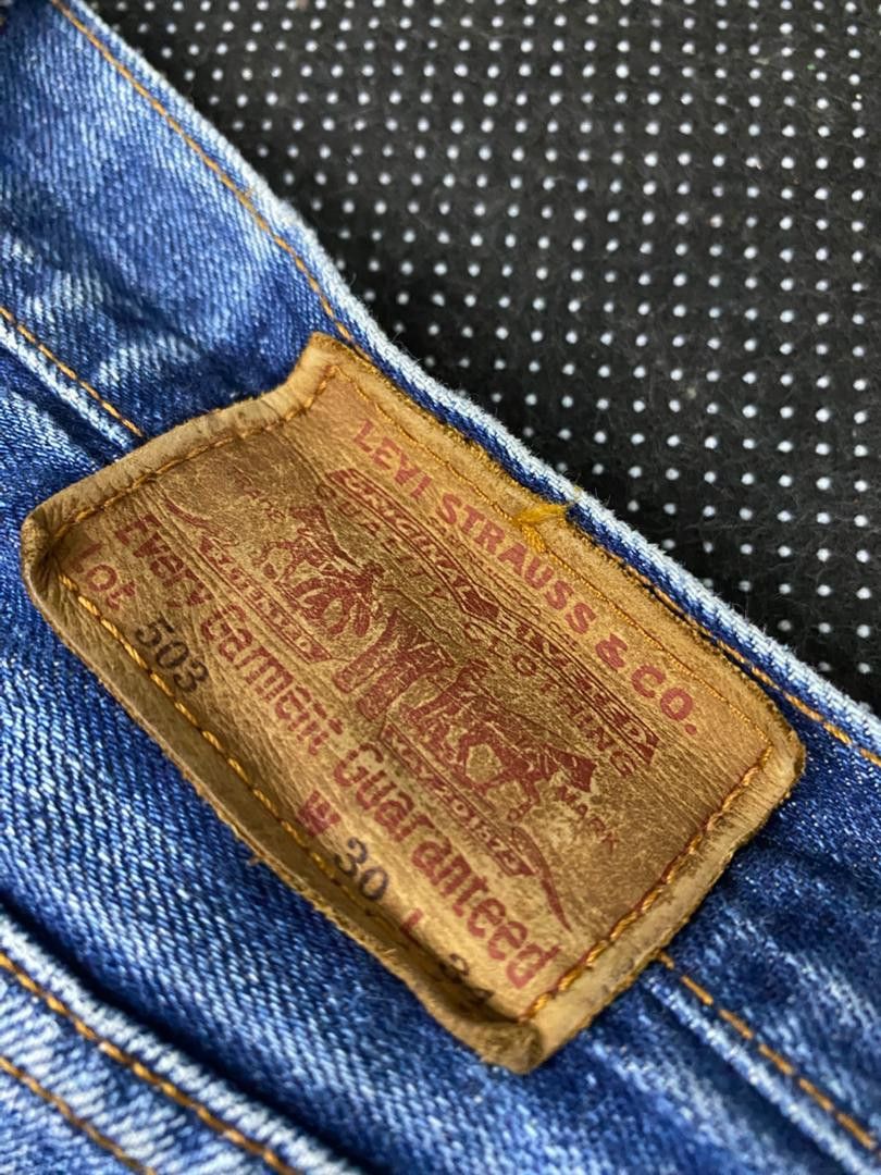 Levi's VINTAGE💥DISTRESSED LEVIS JEANS Size US 30 / EU 46 - 7 Thumbnail
