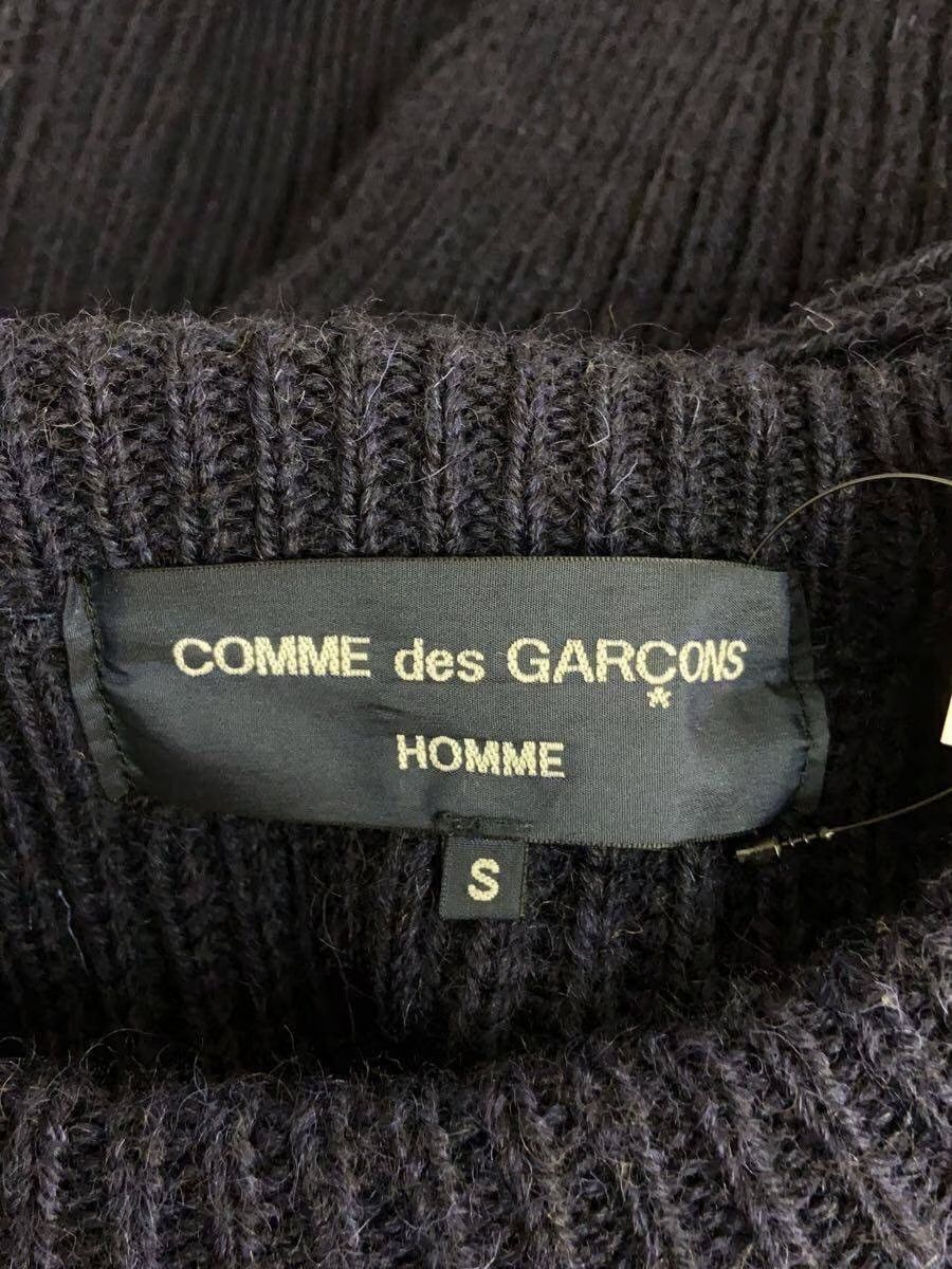 Comme des Garcons Homme Military Patch Ribbed Wool Knit Sweater Size US S / EU 44-46 / 1 - 5 Thumbnail