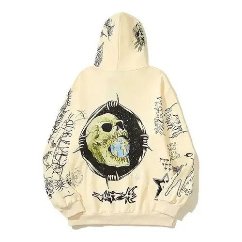 Other Skeleton Graffiti Pull Over hoodie Size US M / EU 48-50 / 2 - 2 Thumbnail