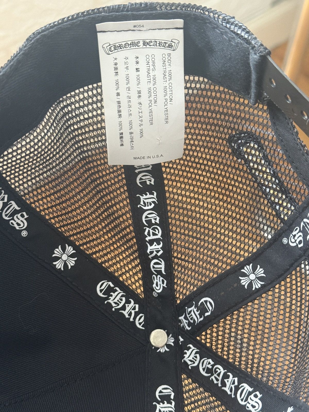 Chrome Hearts Chrome Hearts Cross hat Size ONE SIZE - 2 Thumbnail