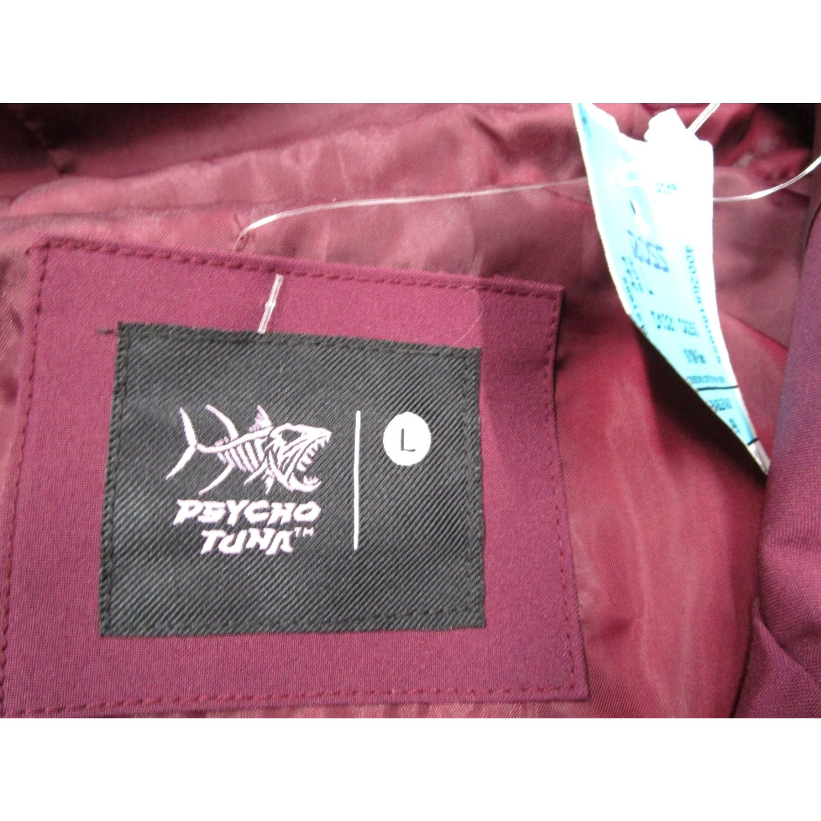 Vintage Psycho Tuna Jacket Mens Large Purple 1/4 Zip Hooded Anorak Cyclone Zip Pockets Windbreaker City Hip Hop Sports Size US L / EU 52-54 / 3 - 3 Thumbnail