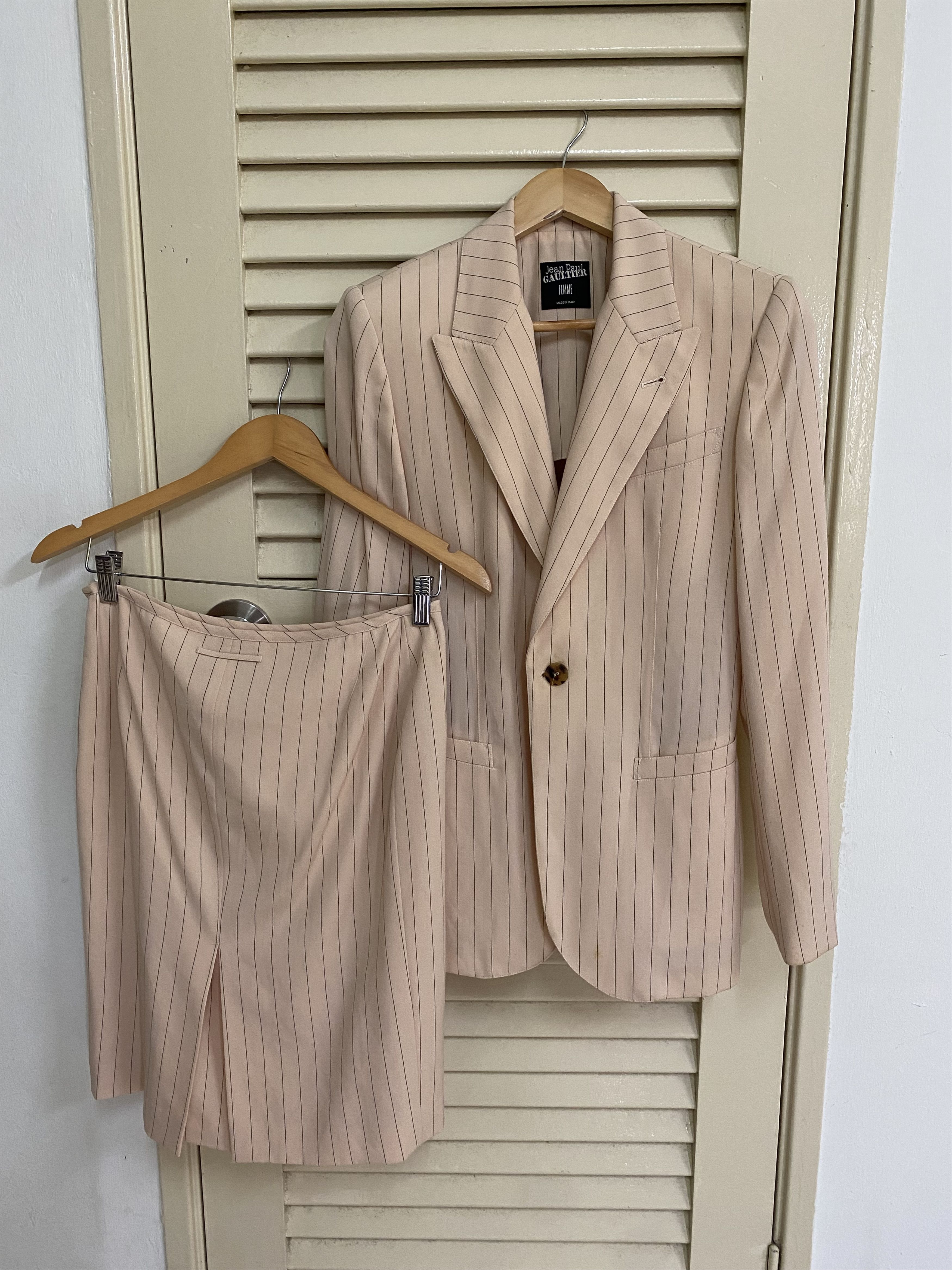 Jean Paul Gaultier Femme Suit Blazer Pair