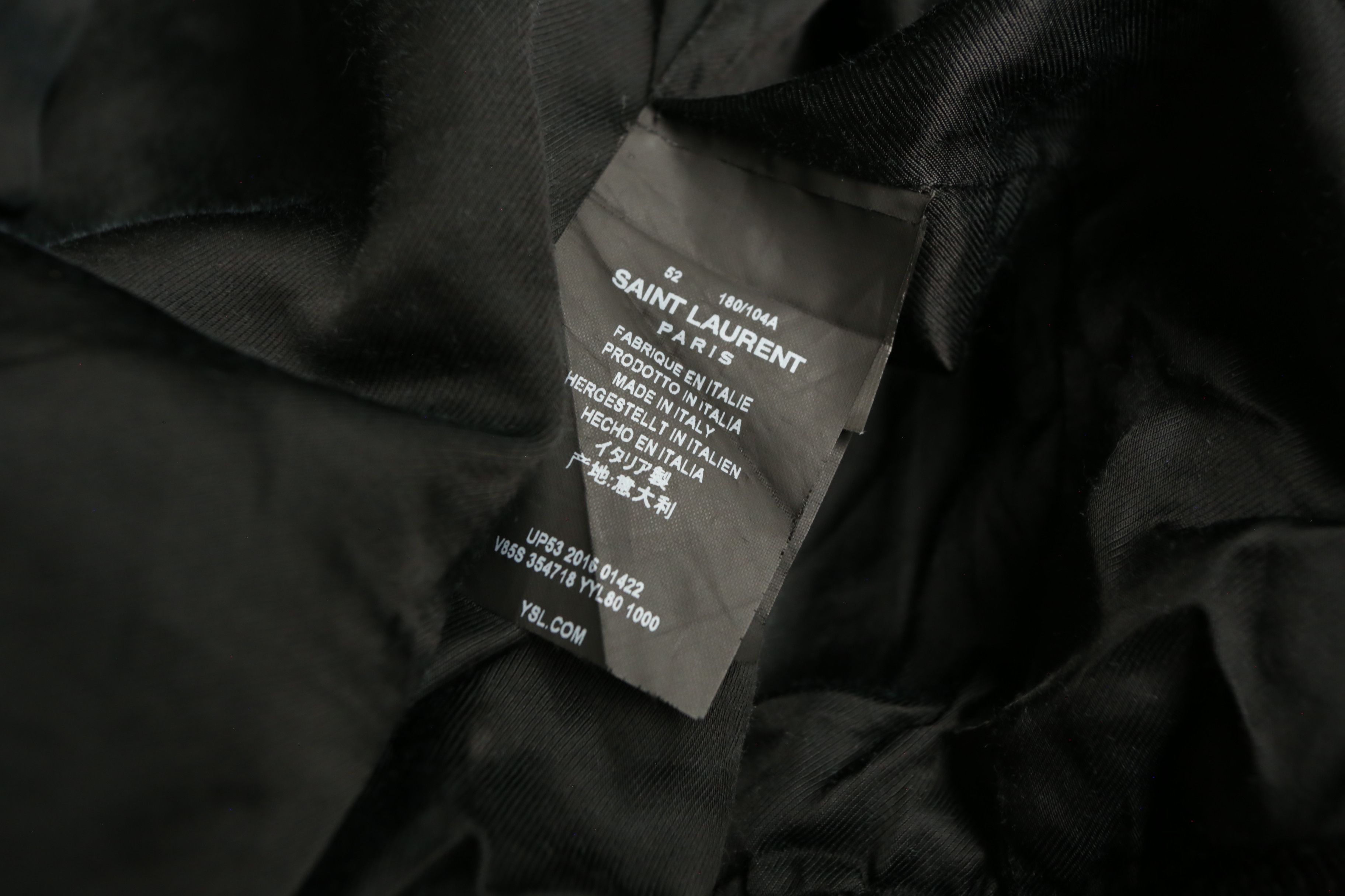 Saint Laurent Paris Saint Laurent Paris - Hedi Slimane - F/W 16 - Teddy Jacket Size US L / EU 52-54 / 3 - 8 Thumbnail