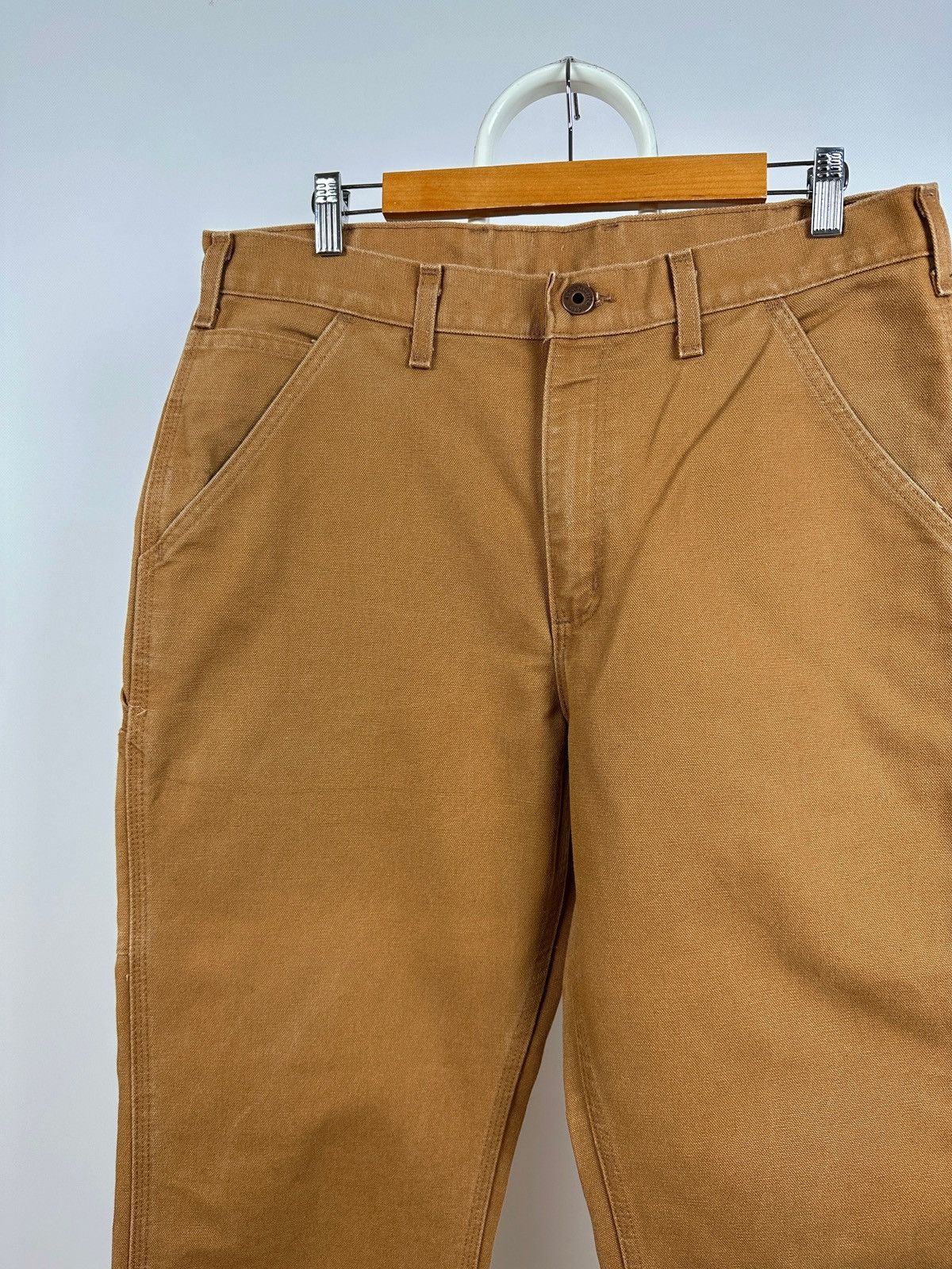 Carhartt Vintage Carhartt Single Knee Mustard Cargo Pants Size US 34 / EU 50 - 11 Thumbnail