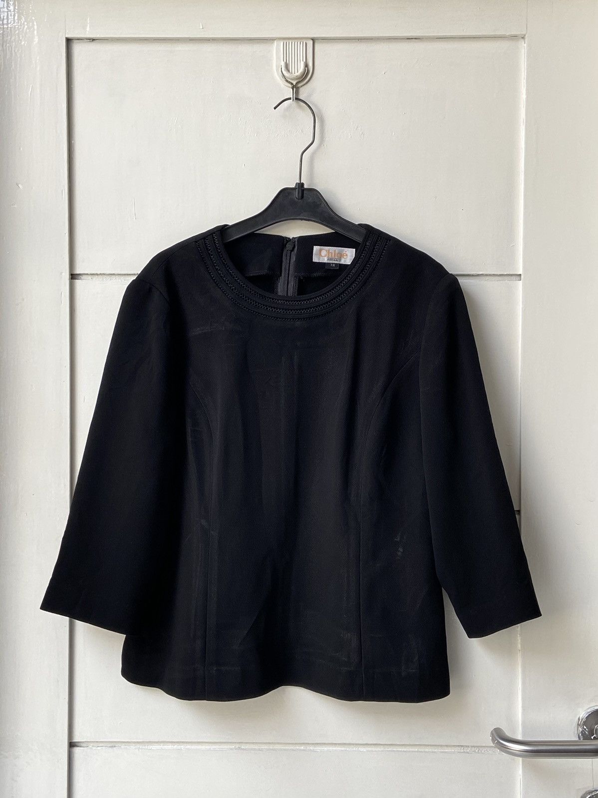 CHLOE FORMAL Black Blouse