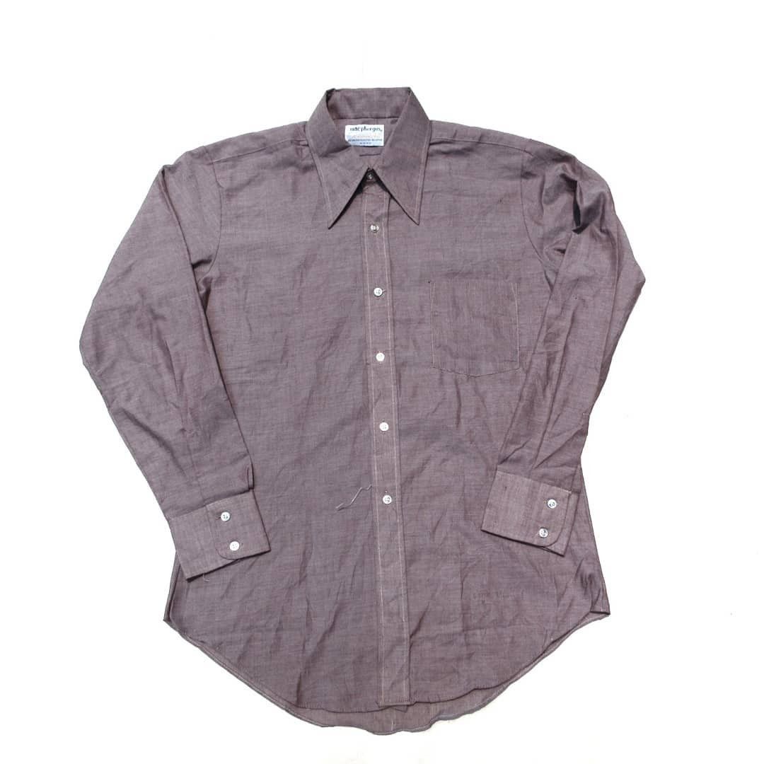Vintage Vintage Shirt Perma Press by Mac Phergus Tailored Shirt Size US M / EU 48-50 / 2 - 1 Thumbnail