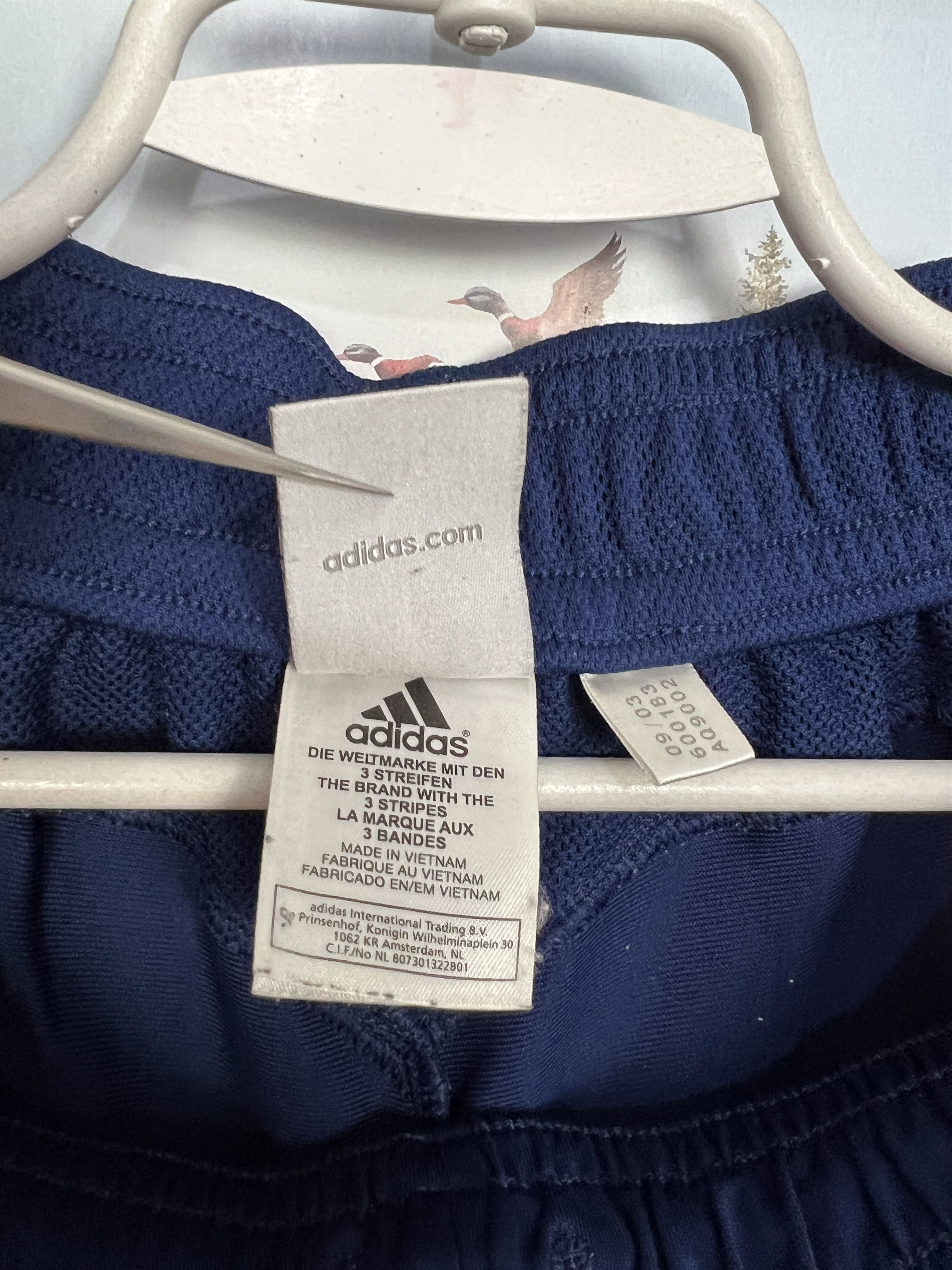 Adidas Vintage Adidas Spain Football Shorts Soccer Blue Athletic M Size US 32 / EU 48 - 8 Thumbnail