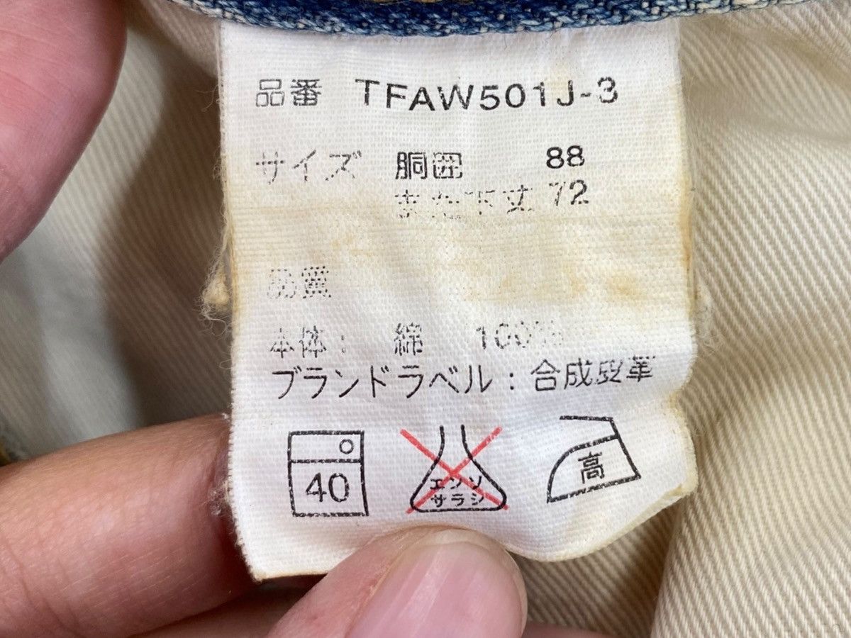 Japanese Brand Japanese Brand Dirty Mud Wash Style Loose Jeans Size US 34 / EU 50 - 10 Thumbnail