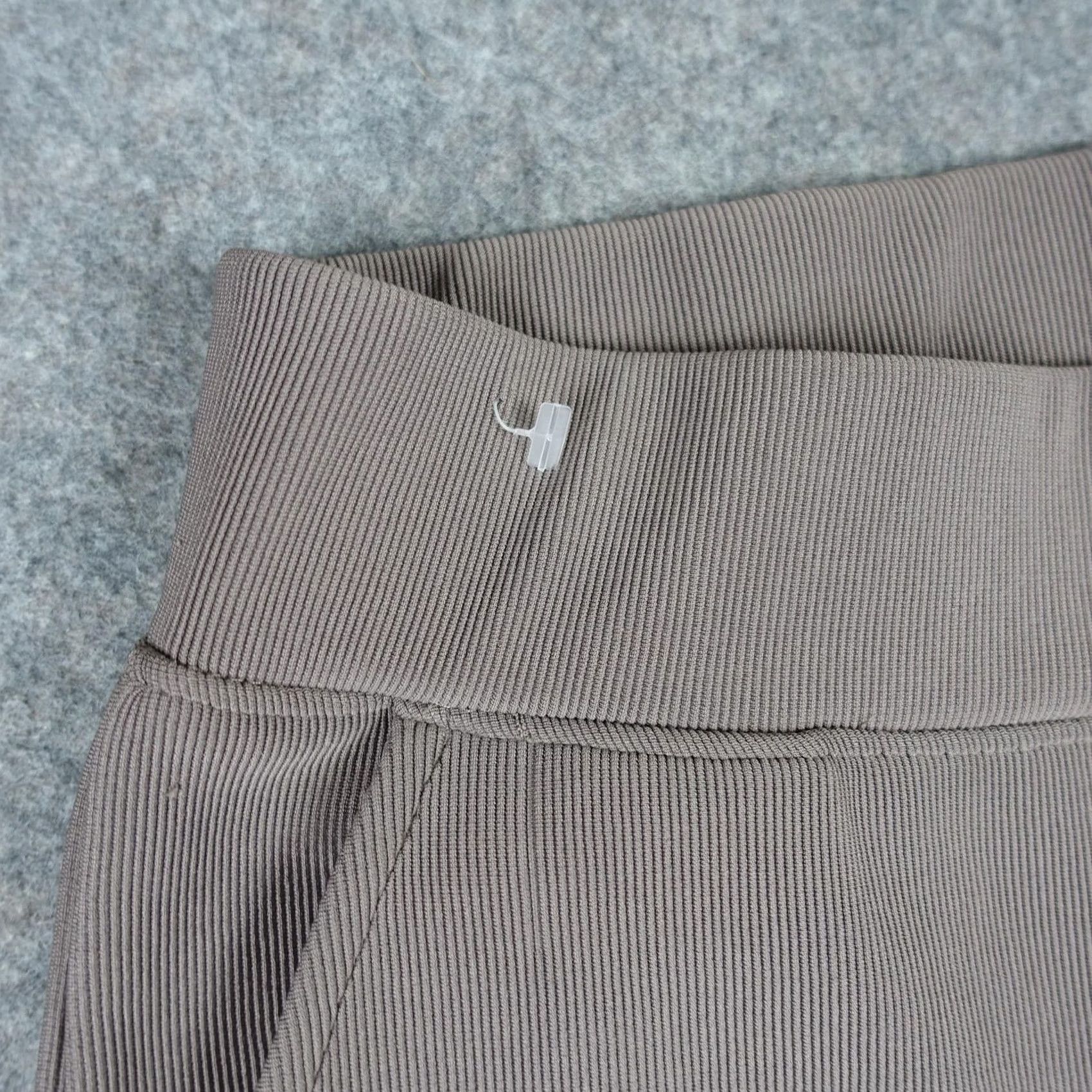 Vintage Move Theology Pants Womens Medium Brown Ribbed Wide-Leg Pull On Sweatpants Yoga Size 32" / US 10 / IT 46 - 4 Thumbnail