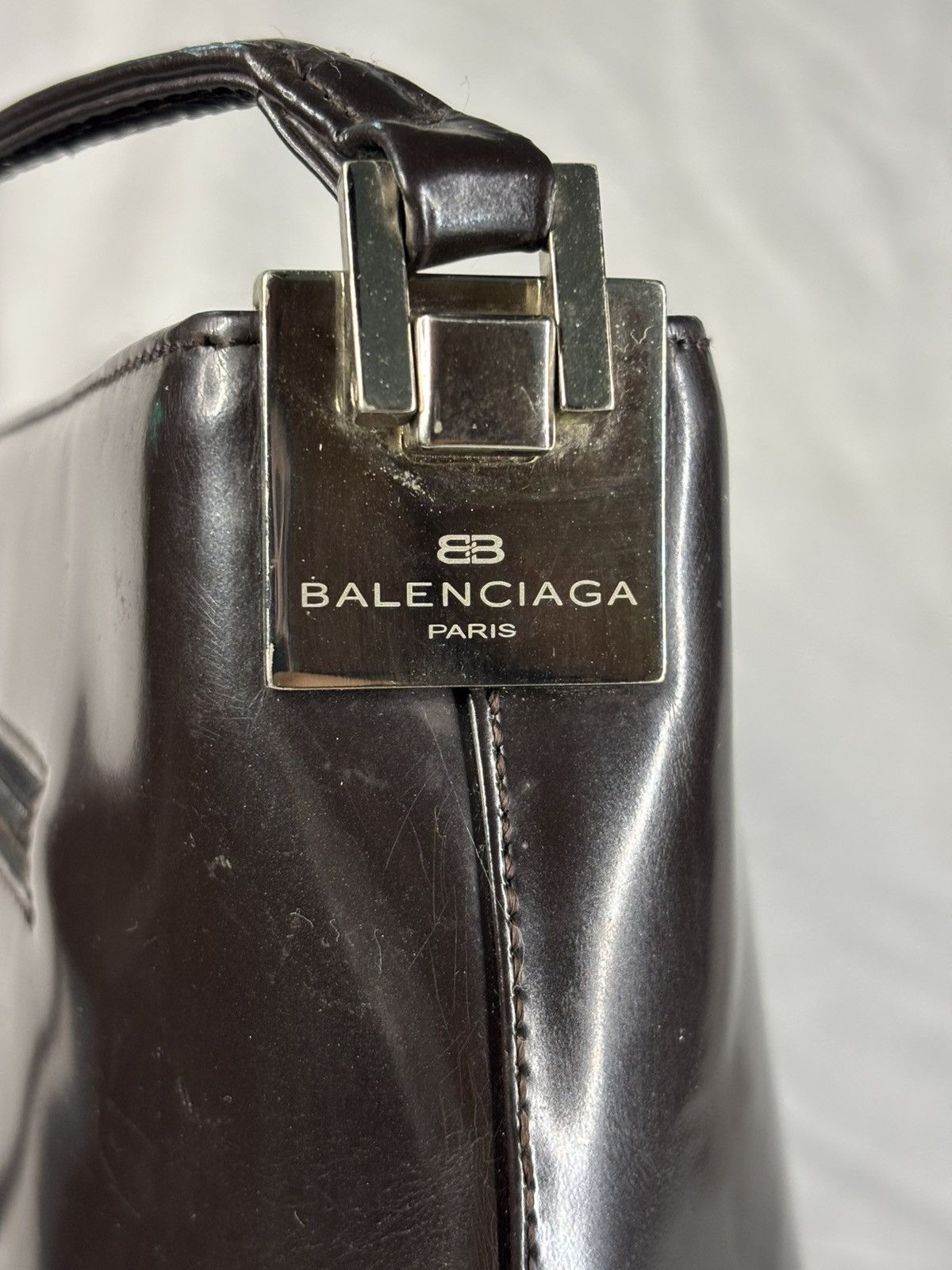 Balenciaga Balenciaga Vintage Shoulder Hobo Bag Size ONE SIZE - 9 Thumbnail