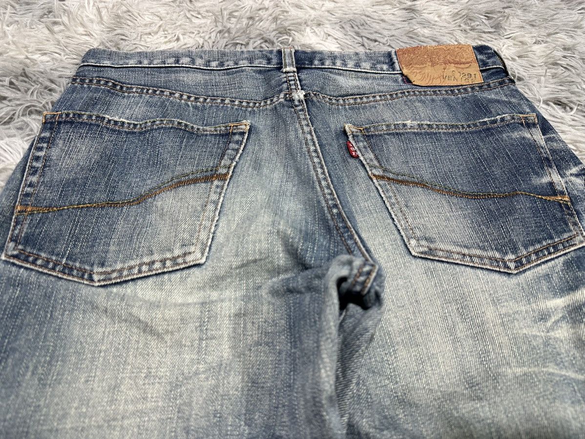 Japanese Brand 🔥Y2K Soul Of Freedom Made In Heaven Whisker Denim Size US 32 / EU 48 - 8 Thumbnail