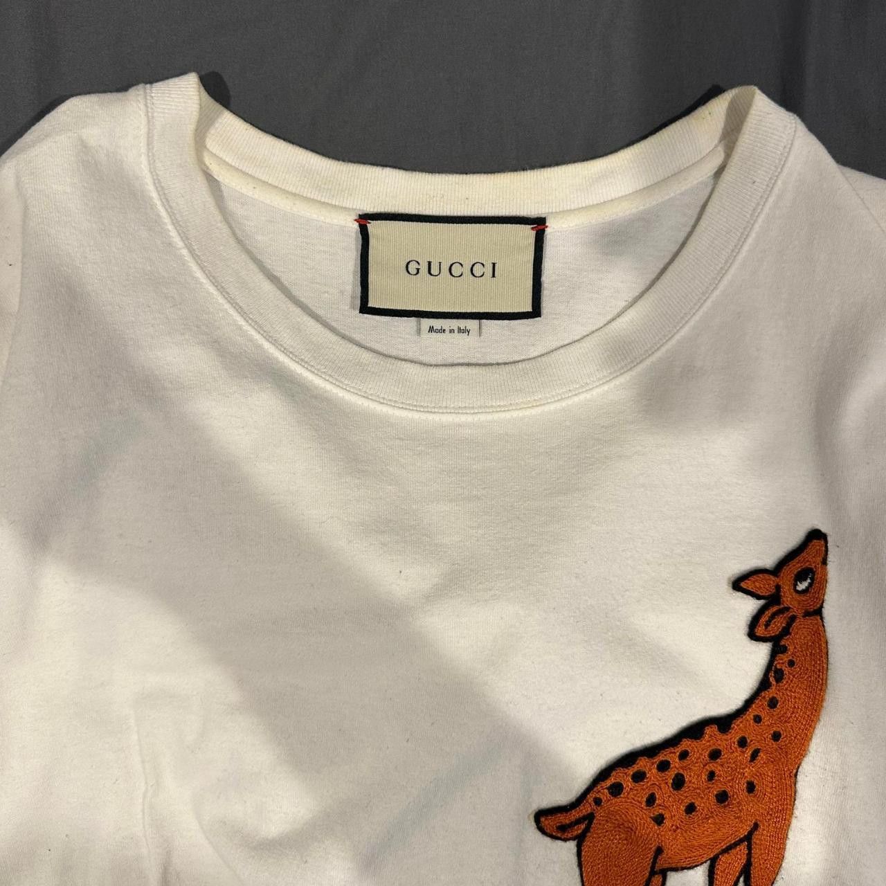 Gucci deer shirt clearance