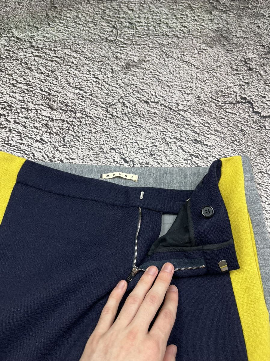 Marni Vintage Marni old money striped casual shorts size 42 Size 28" / US 6 / IT 42 - 4 Thumbnail