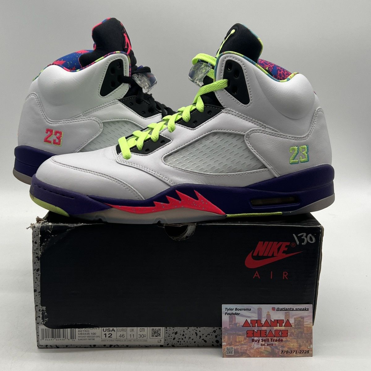 Jordan Brand Air Jordan 5 alternate bel air Size US 12 / EU 45 - 1 Thumbnail