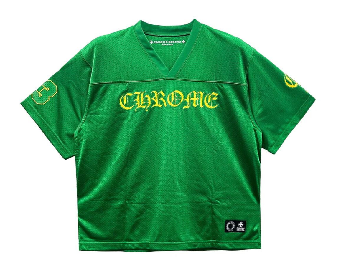 Chrome Hearts Mesh Jersey Shirt Green Size US S / EU 44-46 / 1 - 1 Thumbnail