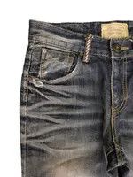 Japanese Brand Vintage Y2k Lolita Zipper Pocket Clawmark Faded Denim Jeans Size US 29 - 16 Thumbnail