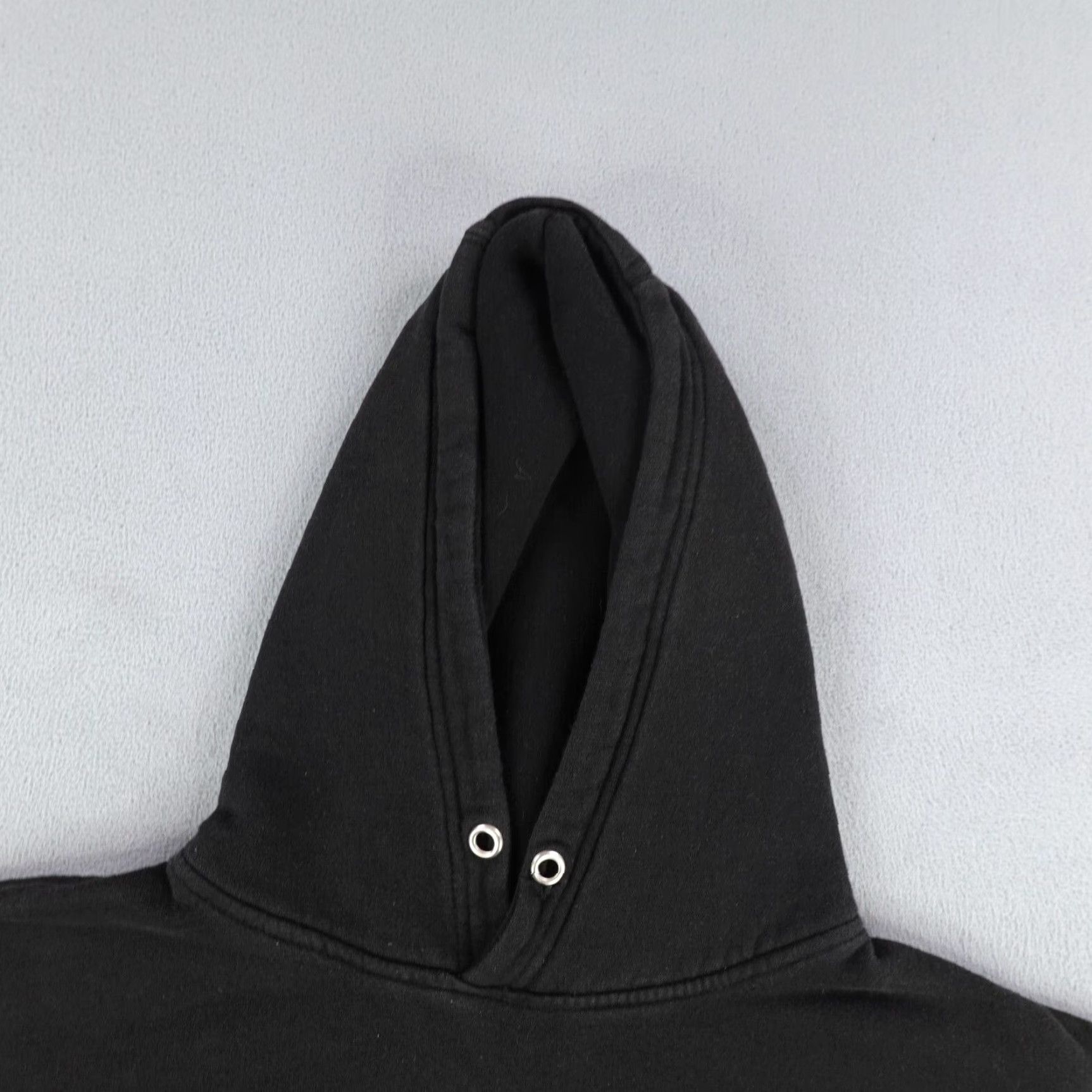 Vintage Your Highness Hoodie Mens Medium Black Graphic Print Hooded Pullover Sweatshirt Size US M / EU 48-50 / 2 - 2 Thumbnail