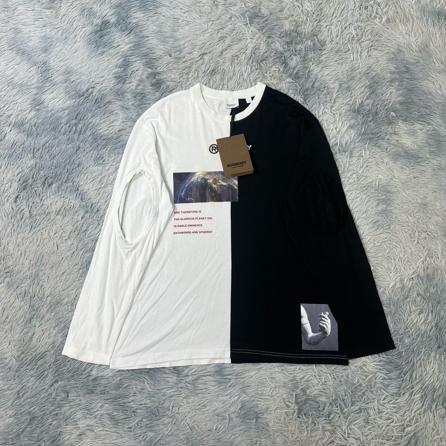 Burberry Burberry Men's Long-Sleeve Top Size US S / EU 44-46 / 1 - 1 Thumbnail