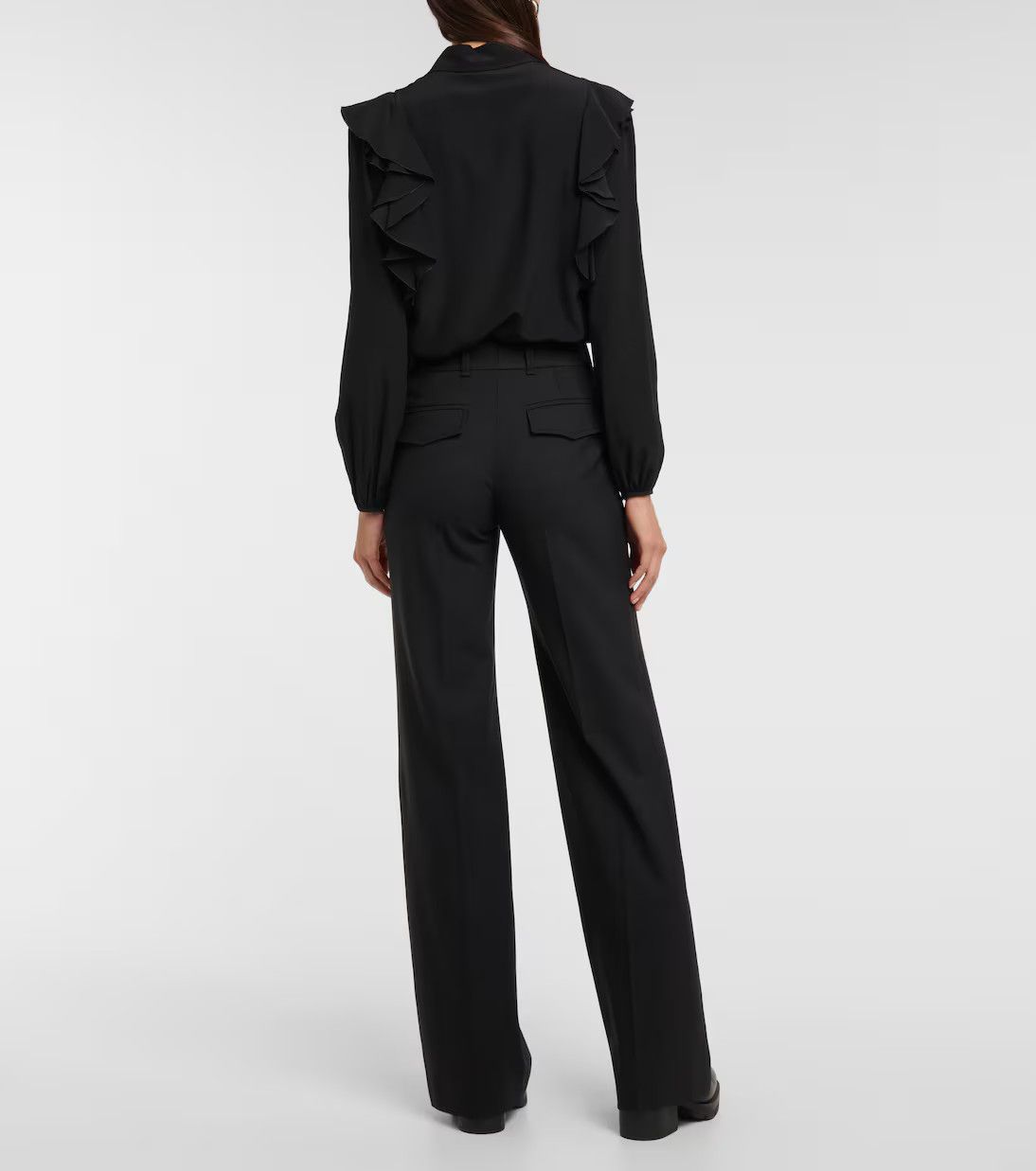 Chloe o1y0825 Casual Pant in Black Size 28" / US 6 / IT 42 - 3 Thumbnail