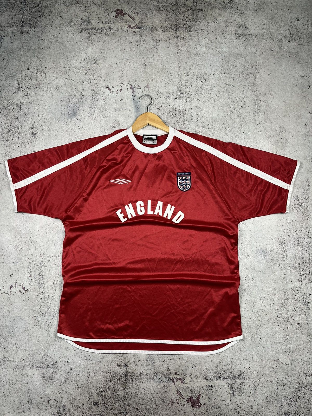 Umbro Umbro England Nationals Vintage Soccer Jersey Training XL Size US XL / EU 56 / 4 - 1 Thumbnail