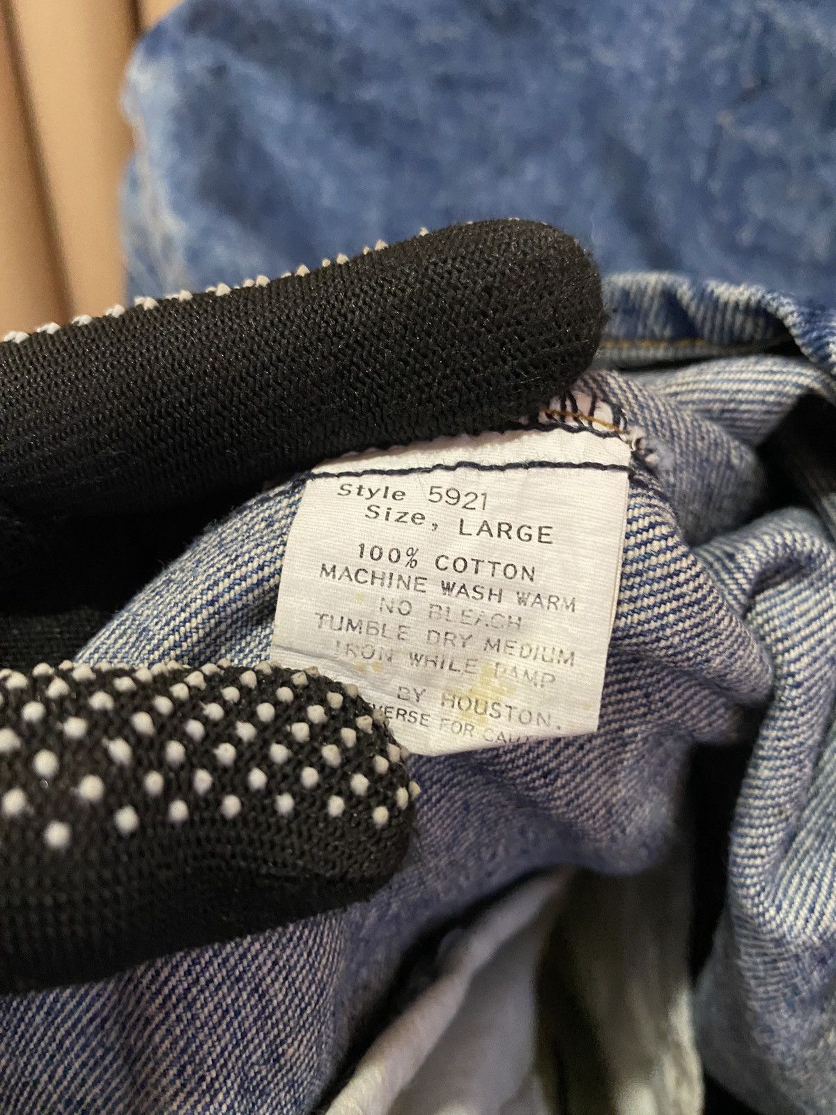 Vintage Houston Denim Riders Legend Jacket: Vintage Style for Men Size US L / EU 52-54 / 3 - 20 Thumbnail