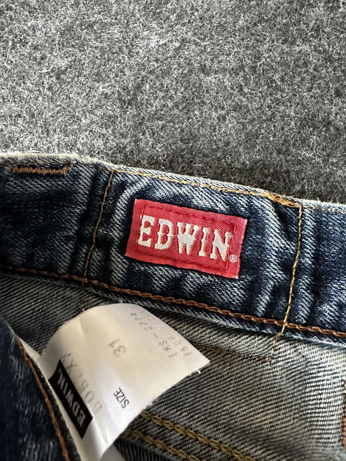 Edwin Vtg Edwin 505zxx Selvedge Redline Faded Denim W31 D411 Size US 31 - 19 Thumbnail
