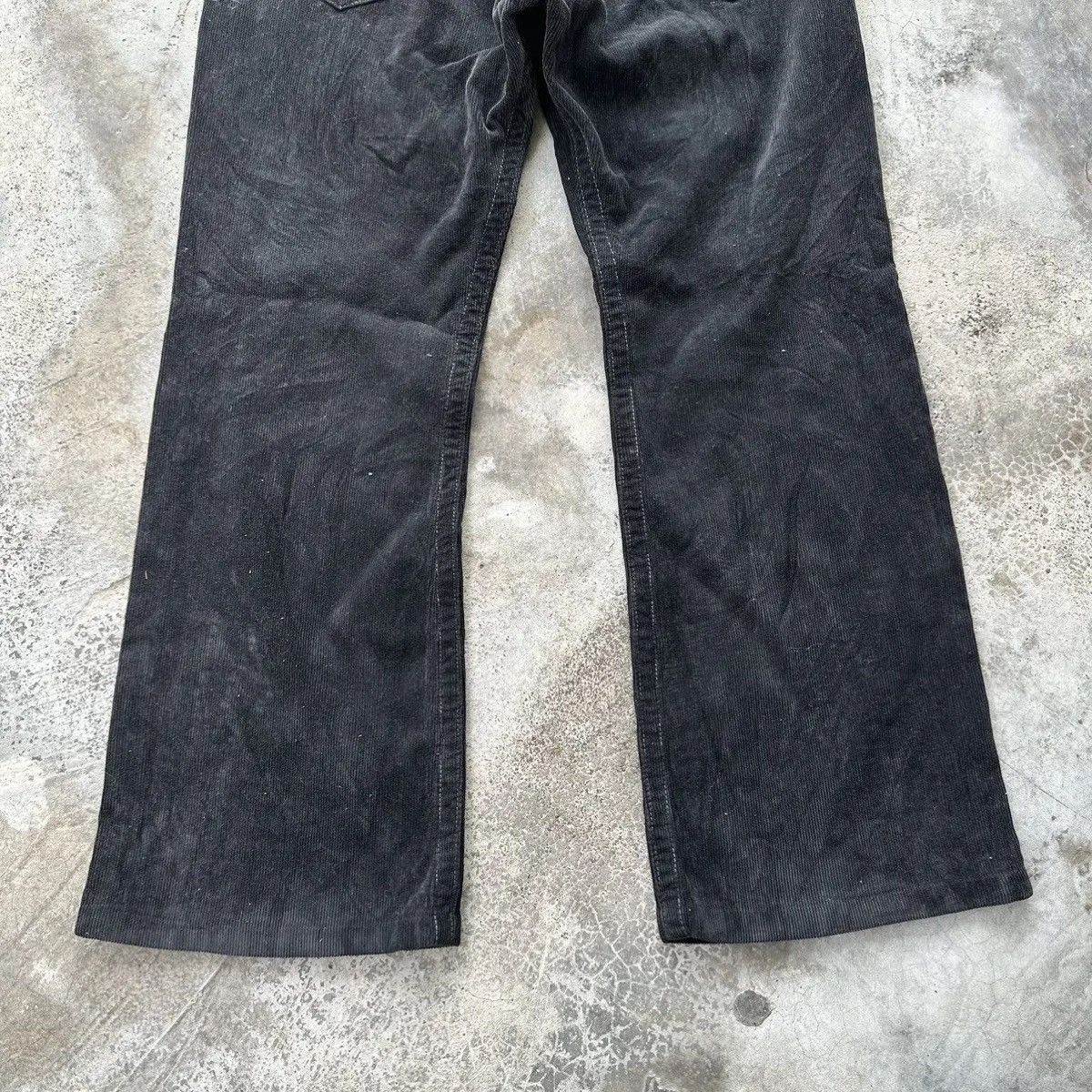 20471120 291295=HOMME JAPAN SPIKE/STUDDED CORDUROY BLACK PANTS Size US 34 / EU 50 - 14 Thumbnail
