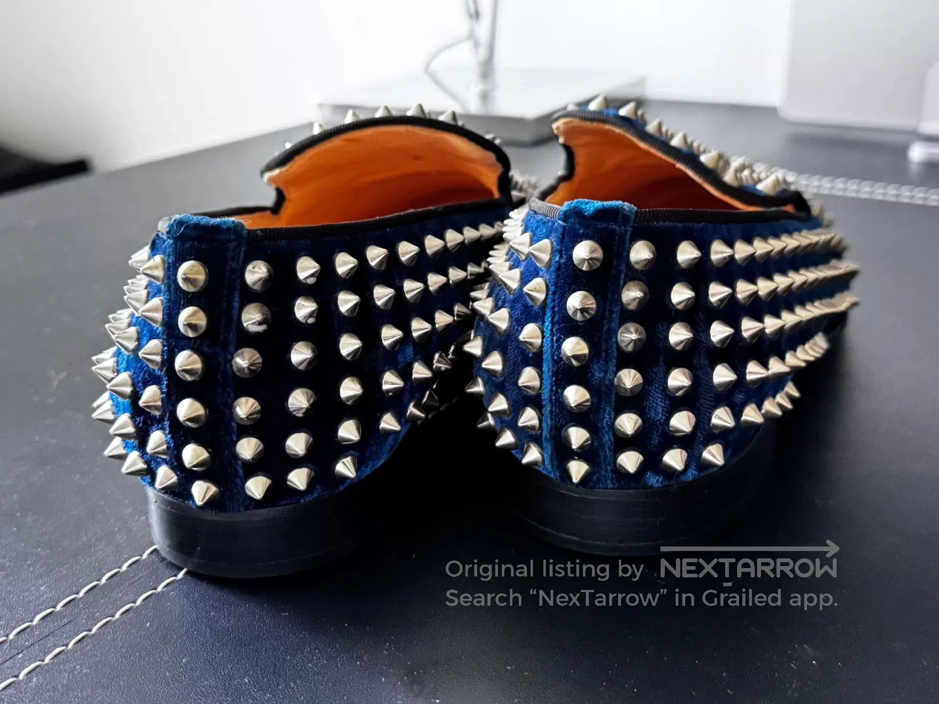 Christian Louboutin Christian Louboutin Studded Men's Shoes. Size US 6 / EU 39 - 4 Thumbnail