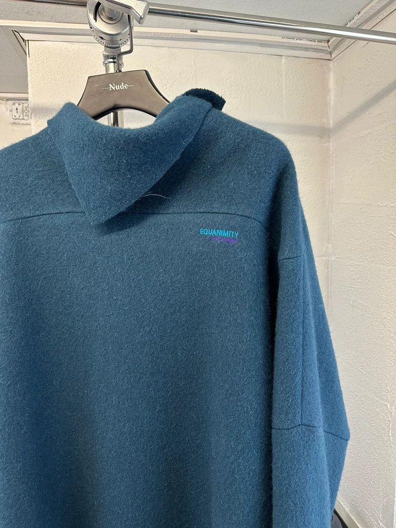 Raf Simons Raf Simons 21 AW Wool Pullover Triangular Collar Coat 2502 Size US S / EU 44-46 / 1 - 2 Thumbnail