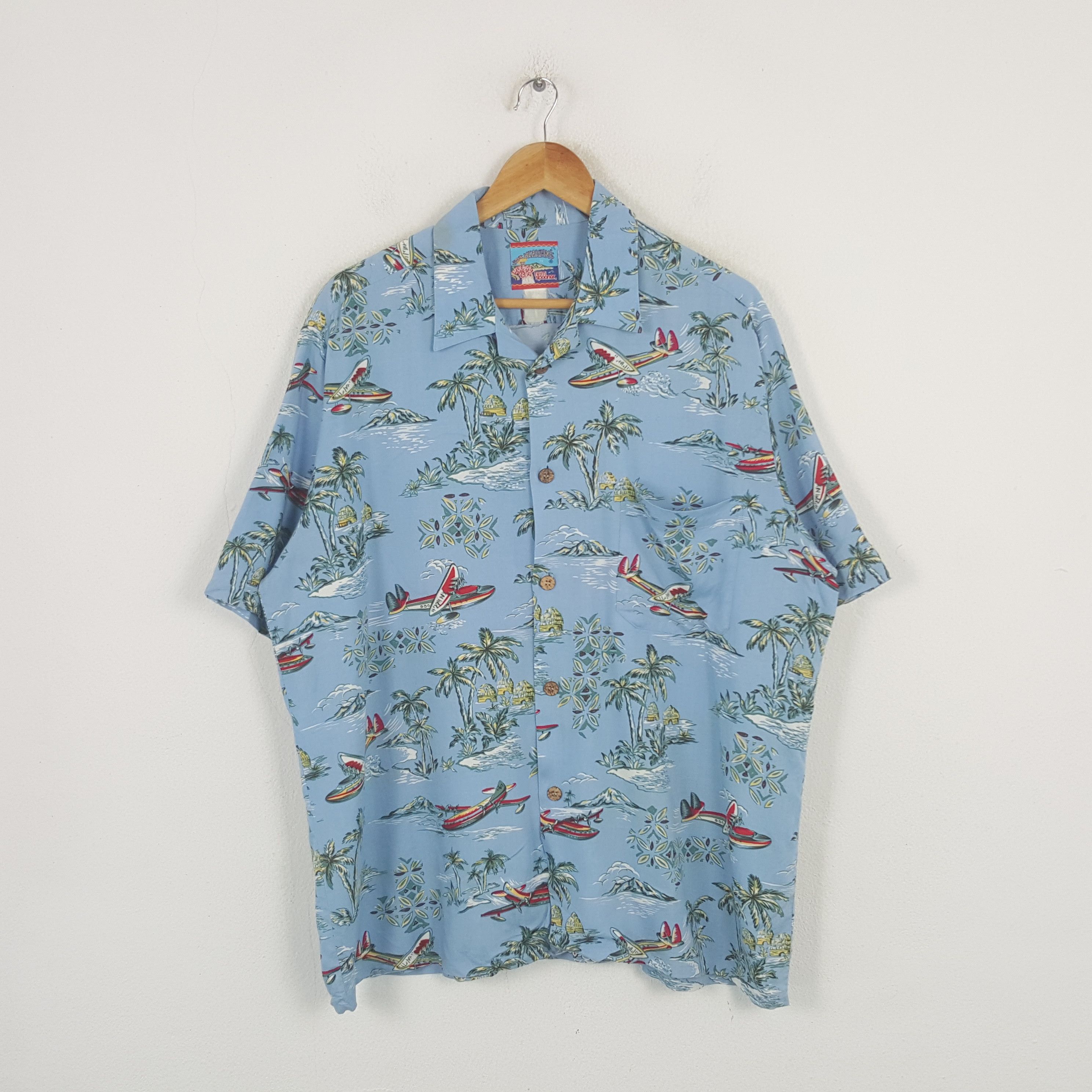 Sun Surf Vintage Reyn Spooner Hawaii Surf Shirt Button Up RR16 Size US XL / EU 56 / 4 - 1 Thumbnail
