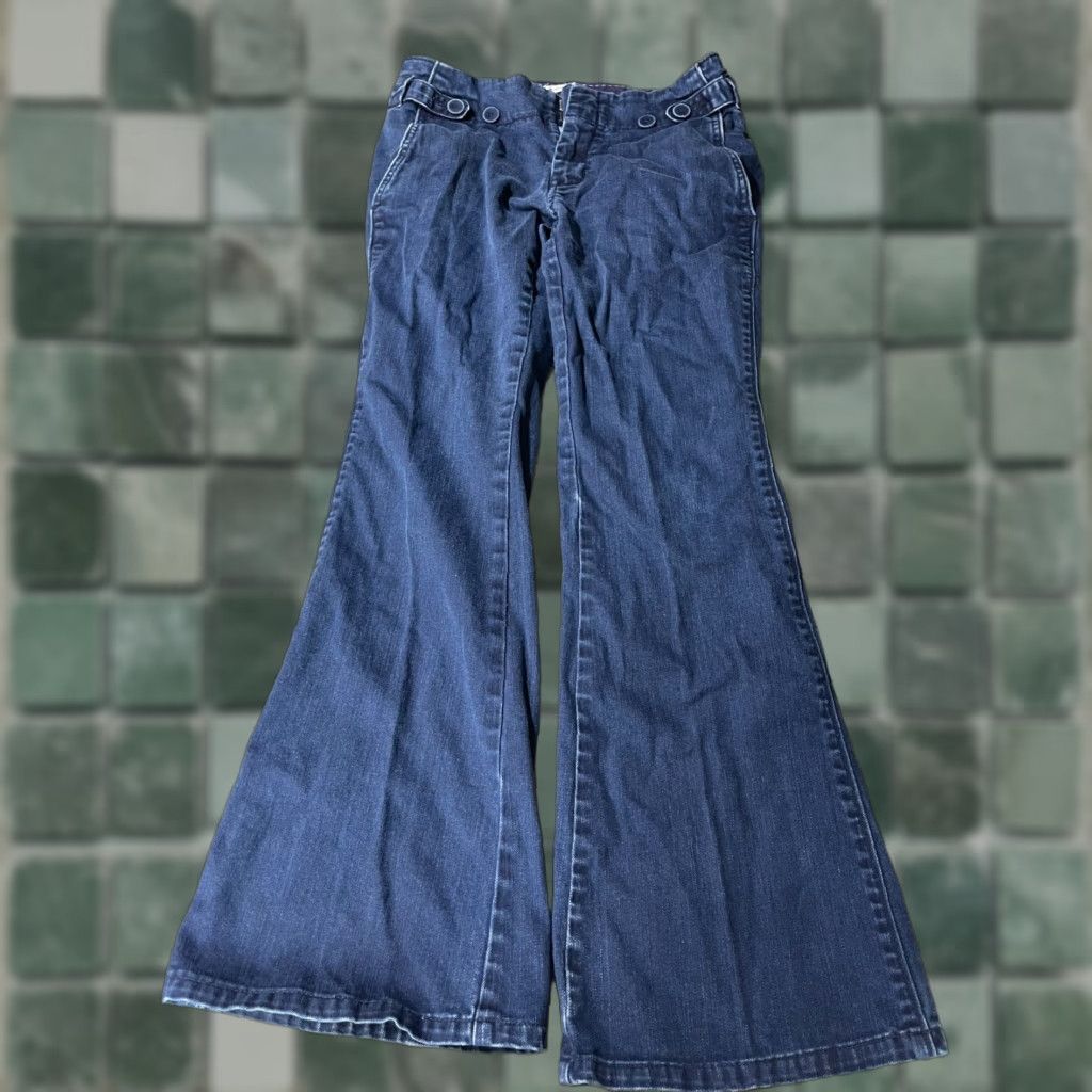 Banana Republic Banana Republic Jeans Womens Size 4 Blue Denim Bootcut Jeans Blue Womens 4 Banana Republic Denim Jeans Size 27" / US 4 / IT 40 - 1 Thumbnail