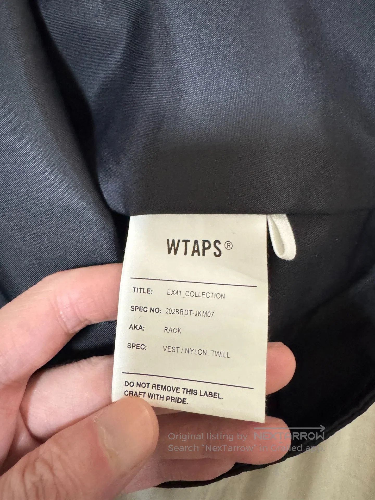 Wtaps WTAPS 20AW Military Utility Nylon Vest. Size US S / EU 44-46 / 1 - 4 Thumbnail
